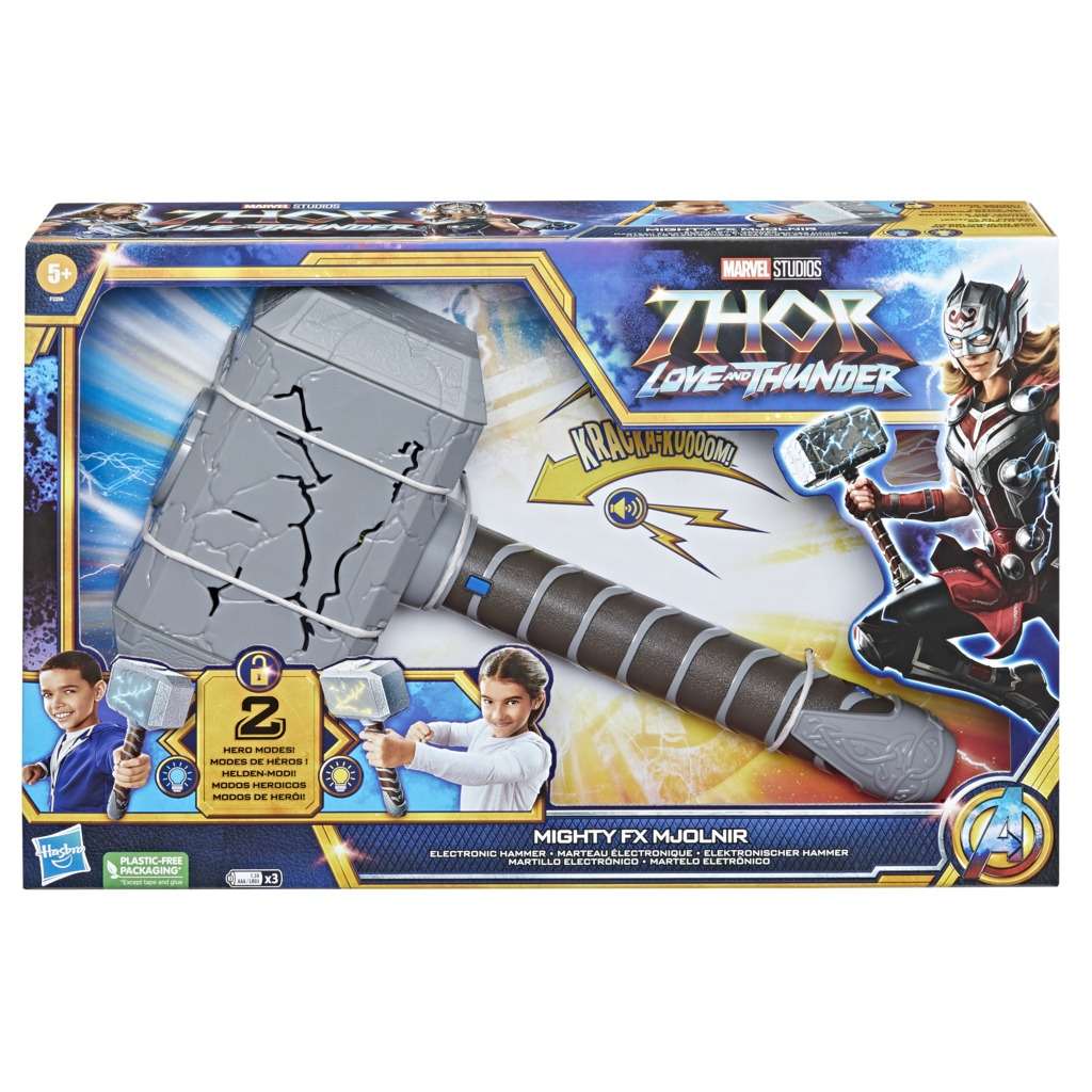 Avengers Ηλεκτρονικό Σφυρί του Thor Mighty FX Mjolnir F33595L0 - Avengers, Marvel