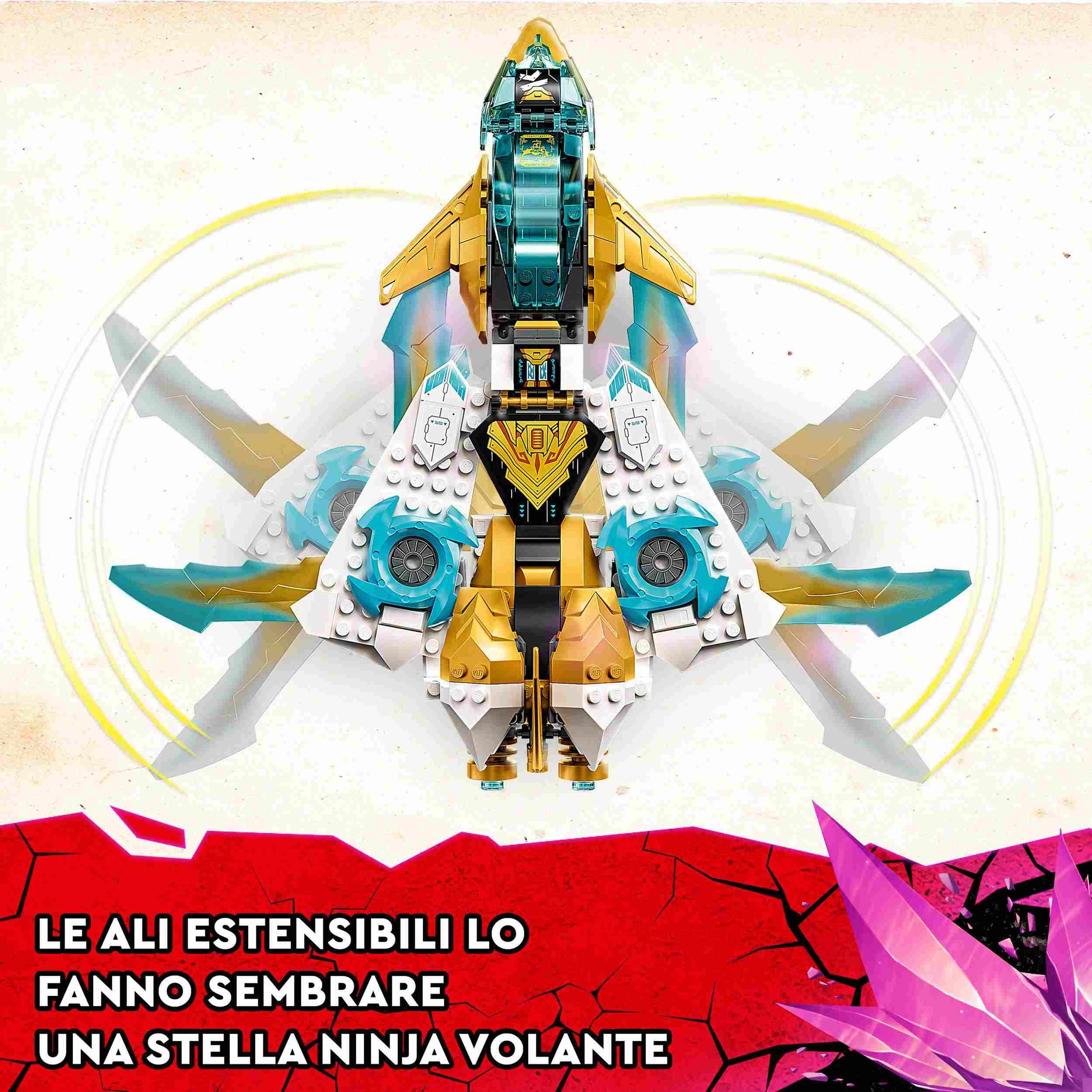 LEGO Ninjago Τζετ Χρυσός Δράκος του Ζέιν 71770 - LEGO, LEGO Ninjago