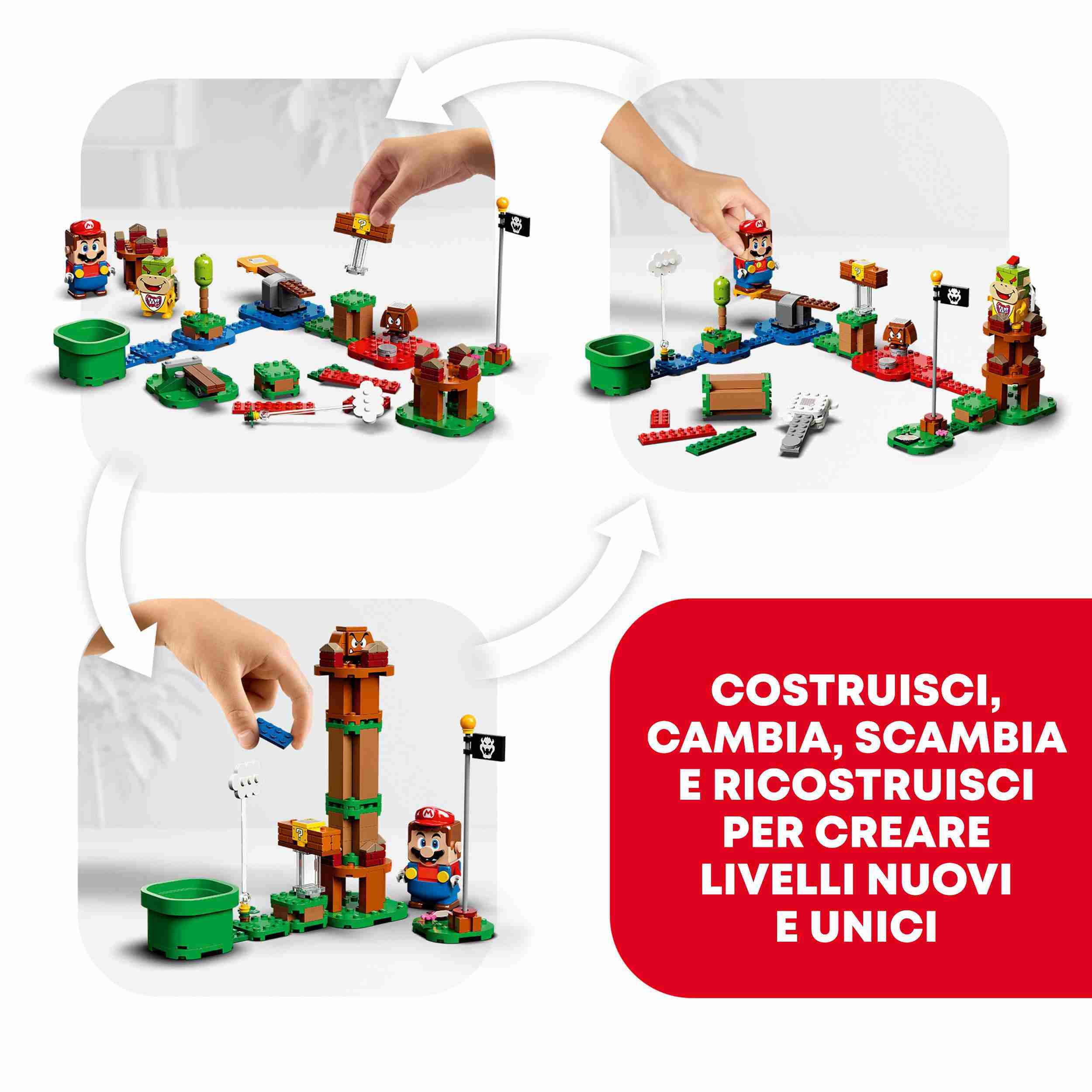 LEGO Super Mario Βασική Πίστα-Περιπέτειες με τον Mario 71360 - LEGO, LEGO Super Mario