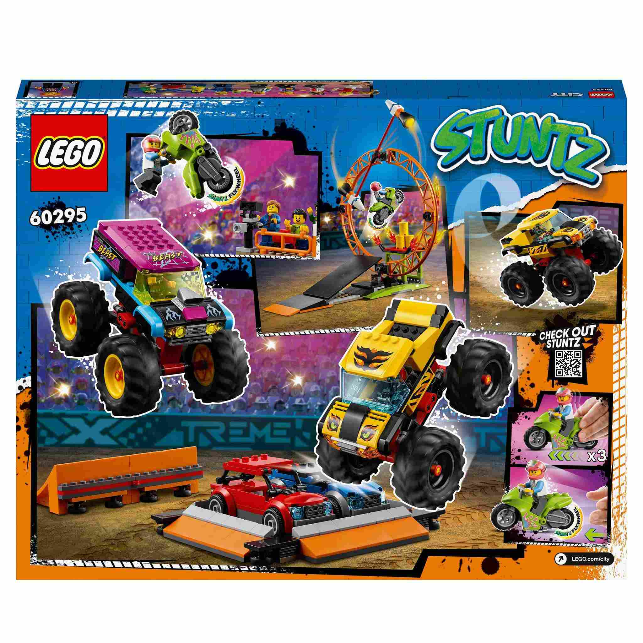 LEGO City Stuntz Αρένα Ακροβατικών Παραστάσεων 60295 - LEGO, LEGO City, LEGO City Stuntz