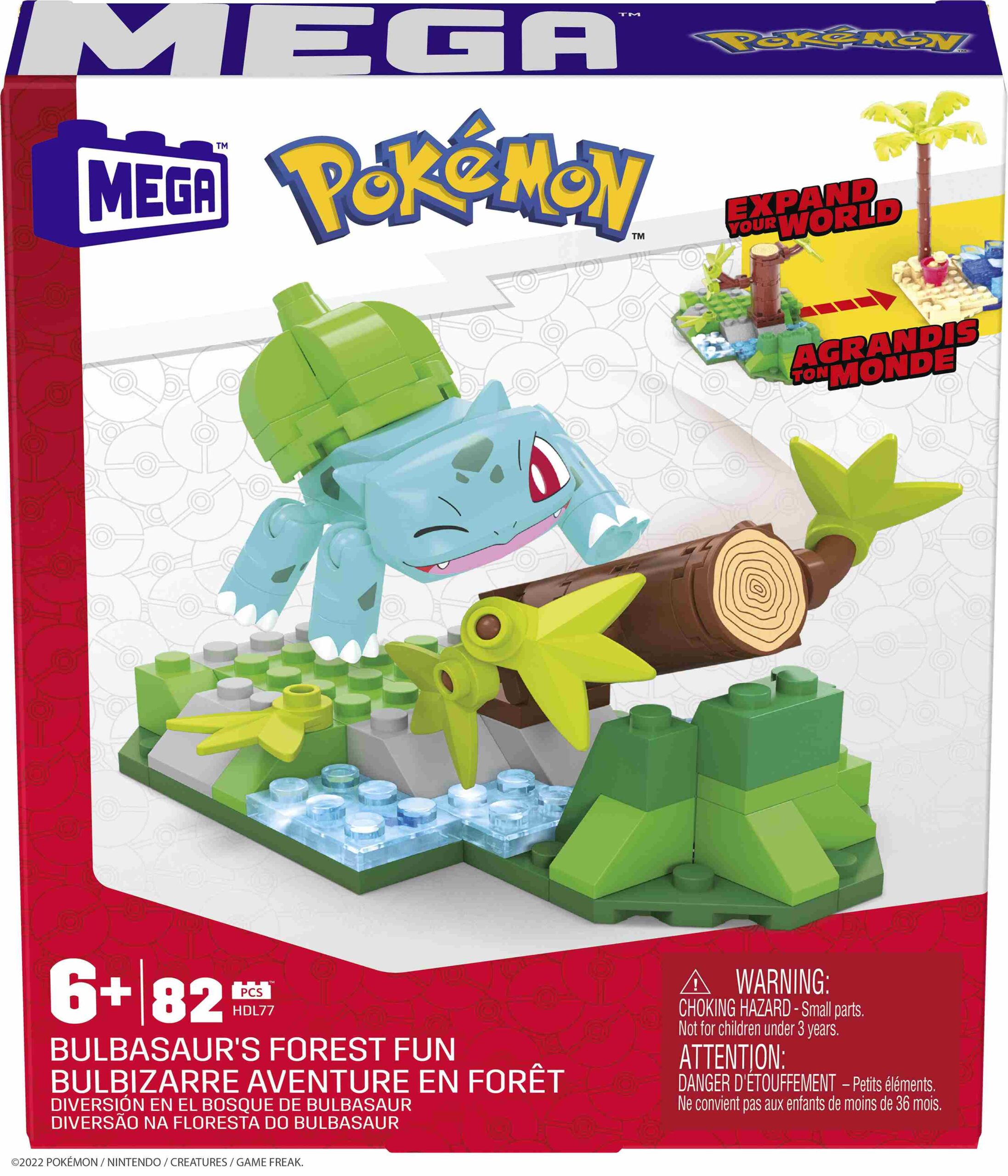 Mega Bloks Pokémon Adventure Builder - Φιγούρες & Αξεσουάρ 2 Σχέδια HDL75 - Mega Bloks