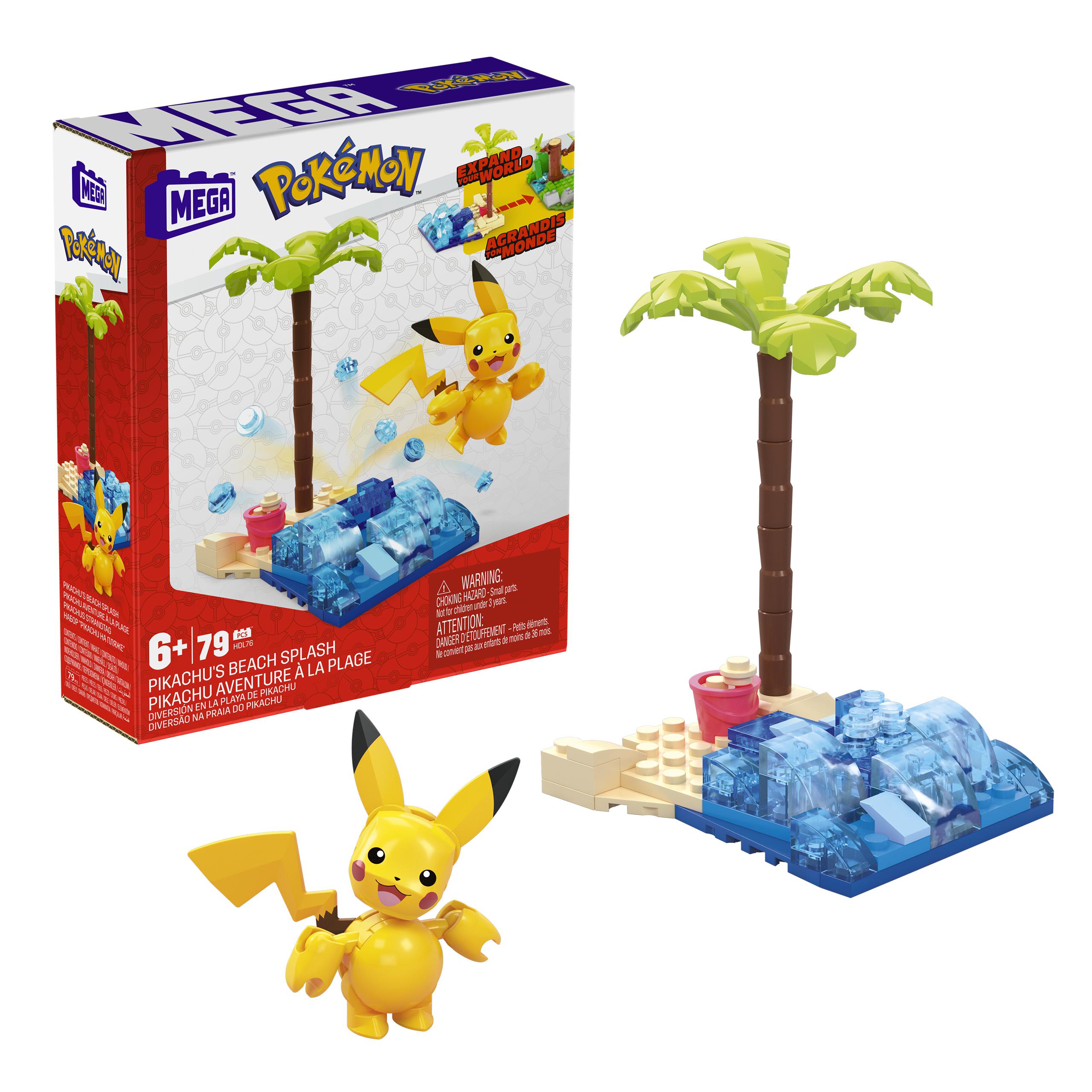 Mega Bloks Pokémon Adventure Builder - Φιγούρες & Αξεσουάρ 2 Σχέδια HDL75 - Mega Bloks