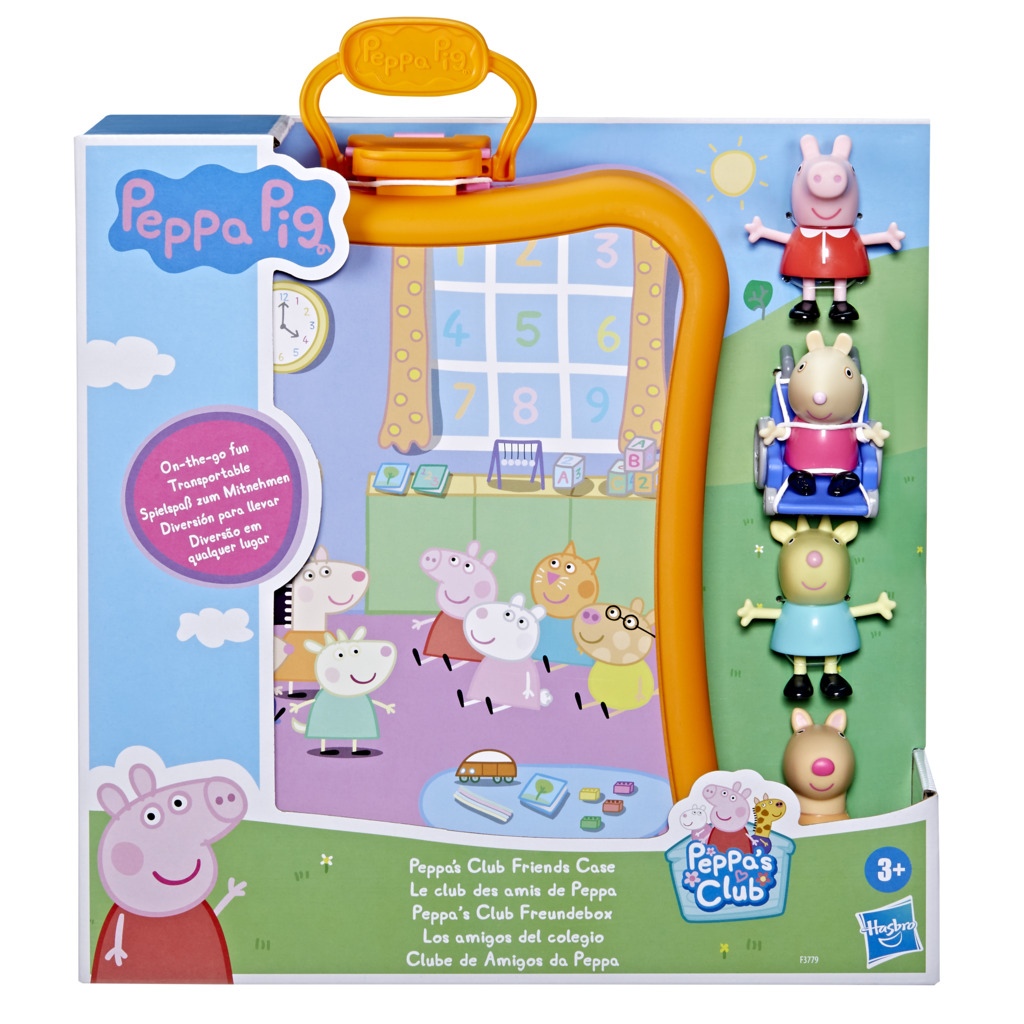 Peppa Pig Θήκη με Φιγούρες Peppa's Club Friends Case F37795L0 - Peppa Pig