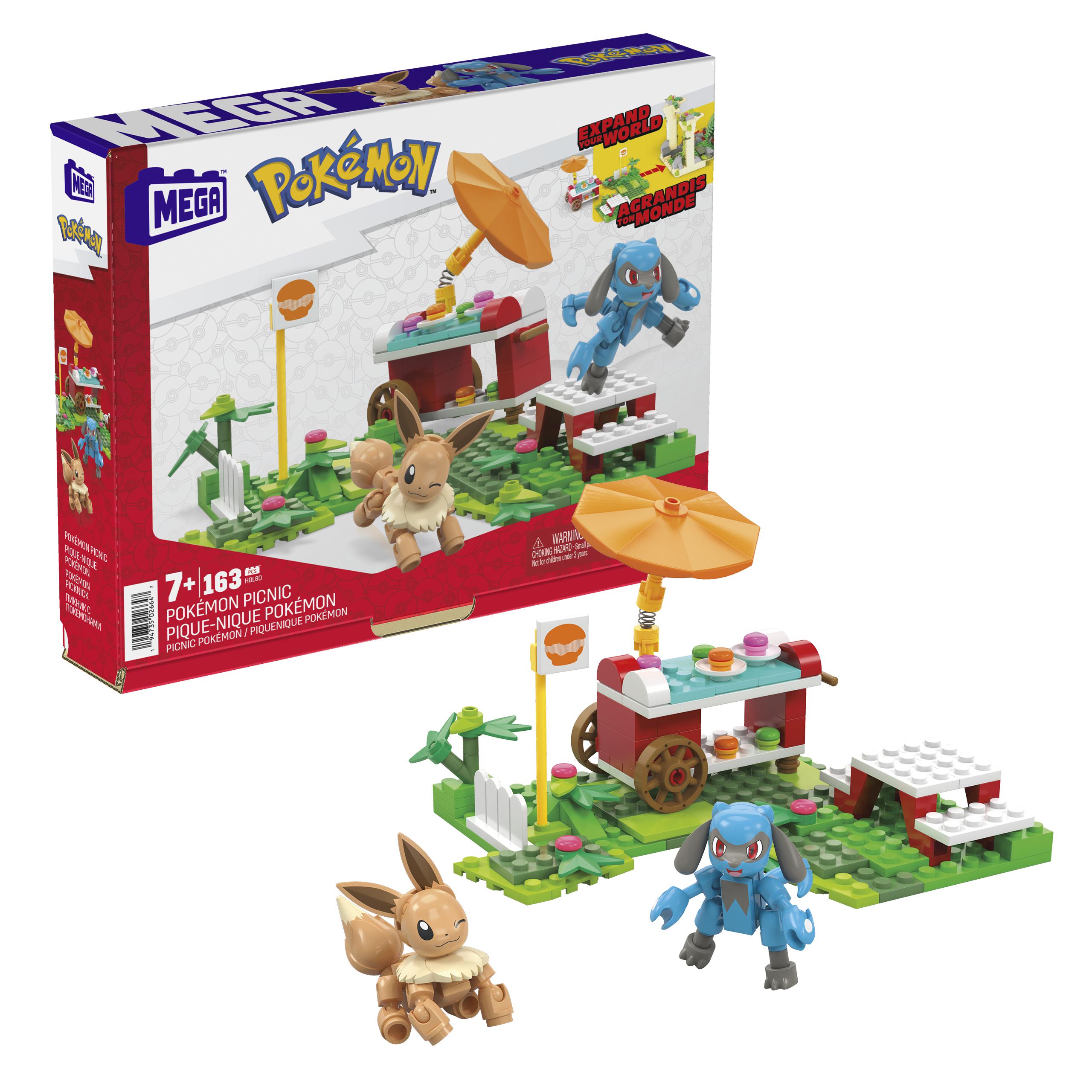 Mega Pokémon Adventure Builder - Poke Puff Picnic HDL80 - Mega Bloks