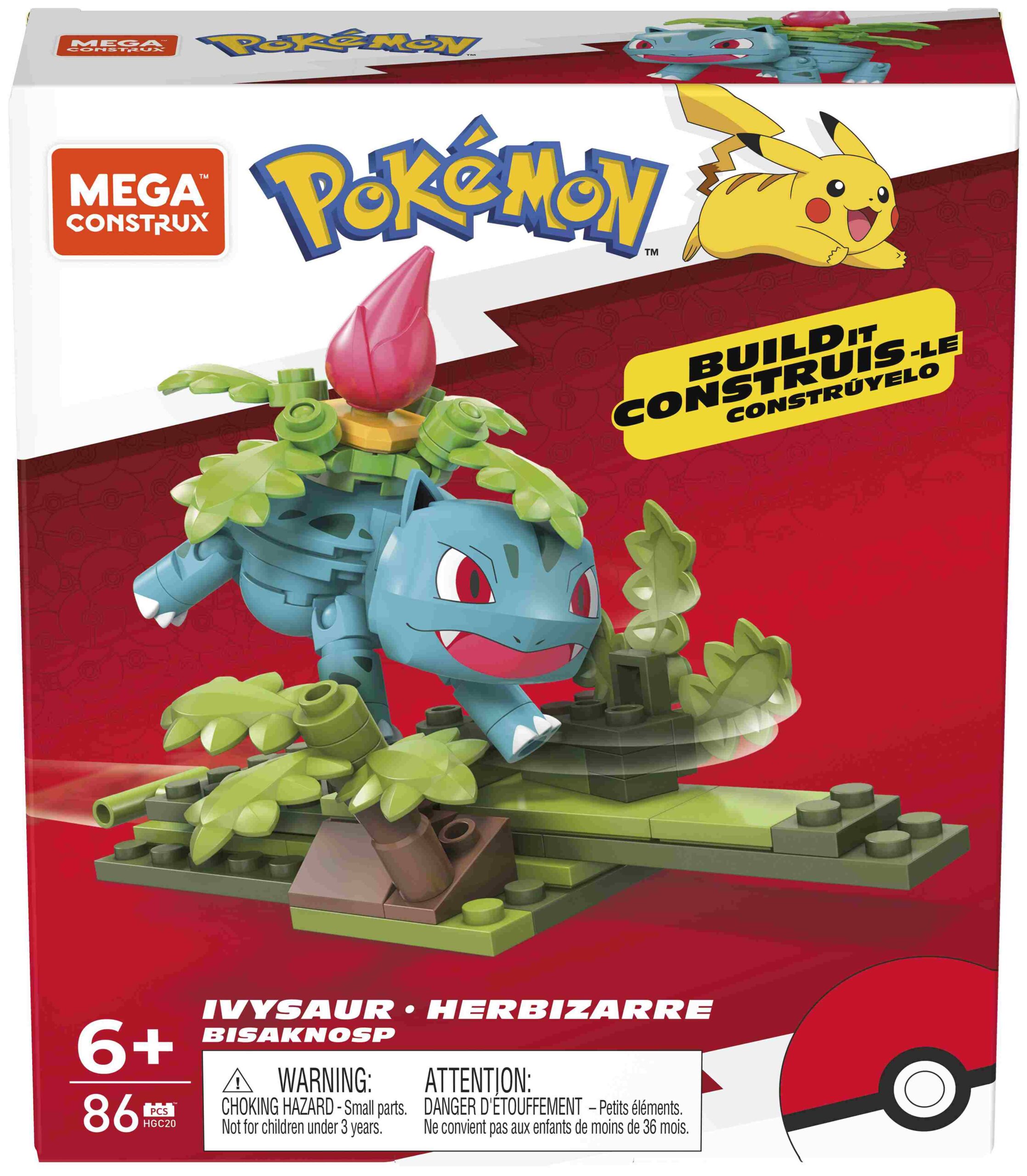 Mega Construx Pokémon Power Packs 2 Σχέδια GDW29 - Mega Bloks