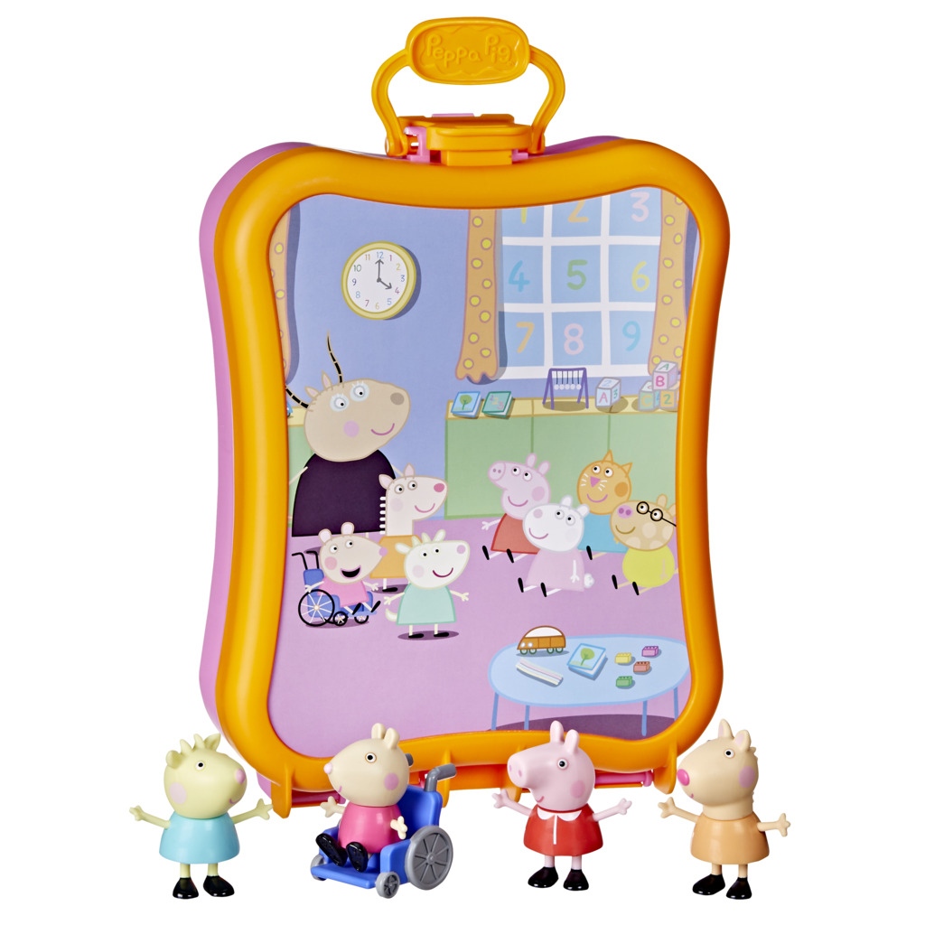 Peppa Pig Θήκη με Φιγούρες Peppa's Club Friends Case F37795L0 - Peppa Pig