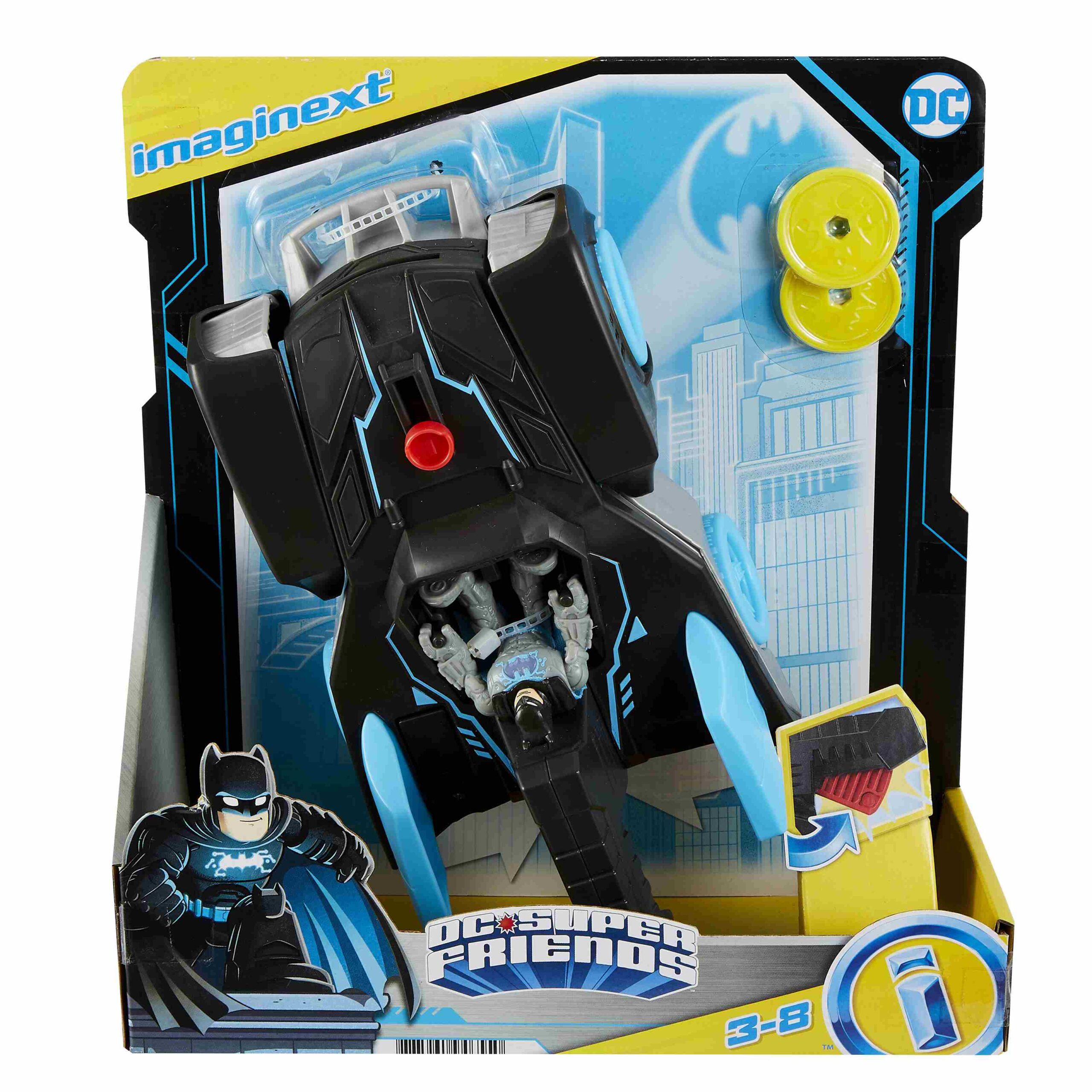 Imaginext Batman Bat-Tech Batmobile GWT24 - Fisher-Price, Imaginext