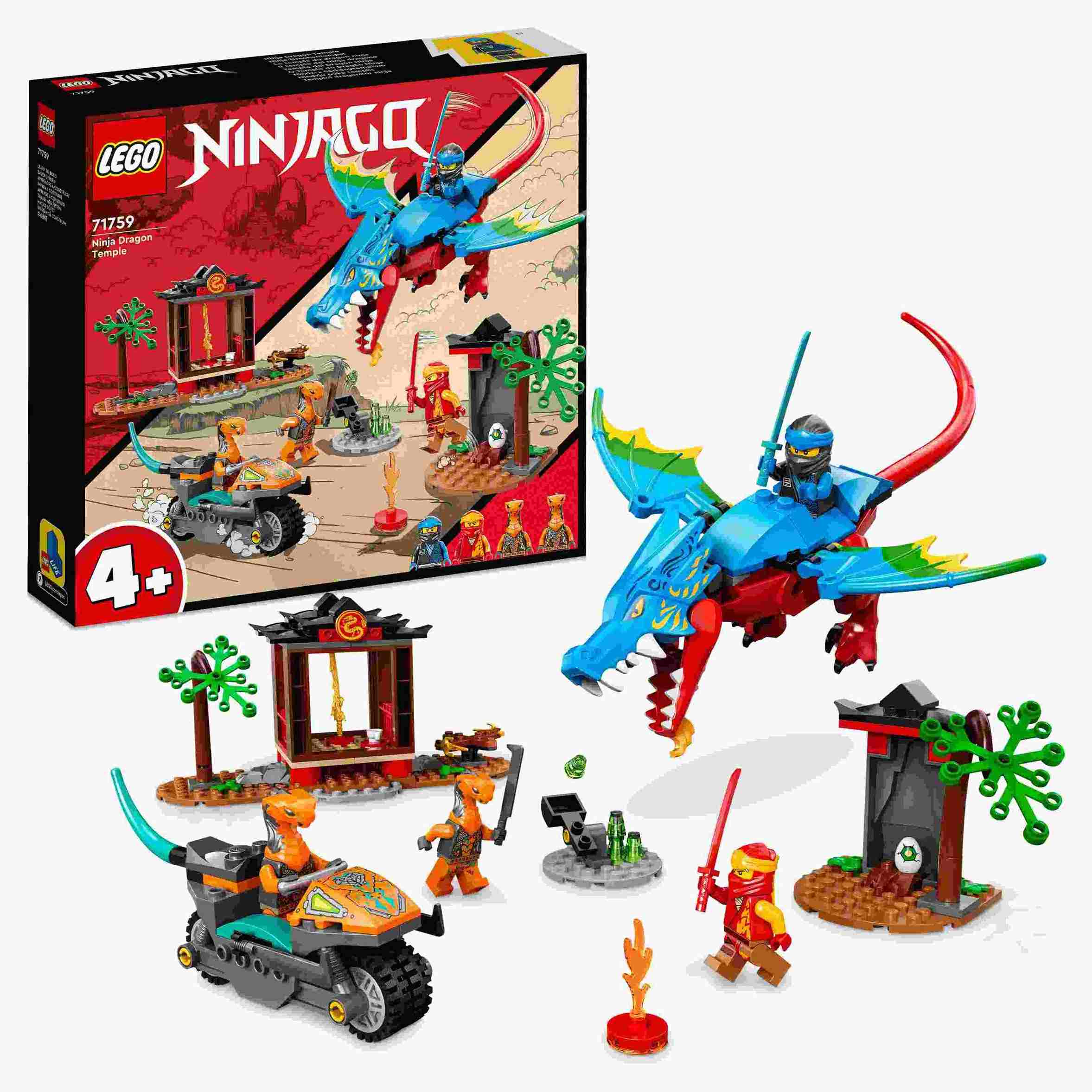 LEGO Ninjago Ναός Νίντζα Δράκου 71759 - LEGO, LEGO Ninjago