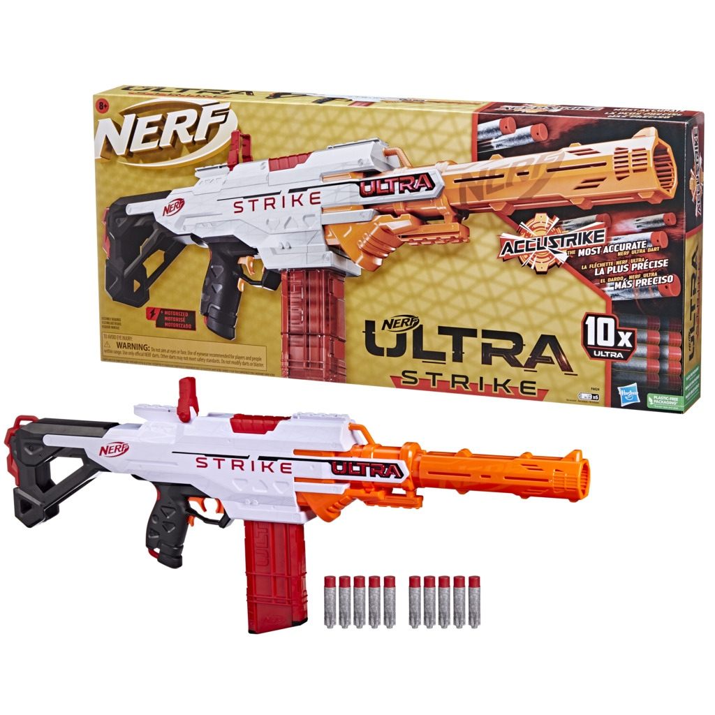 Nerf Ultra Strike Εκτοξευτής με 10 Βελάκια F6024U50 - NERF