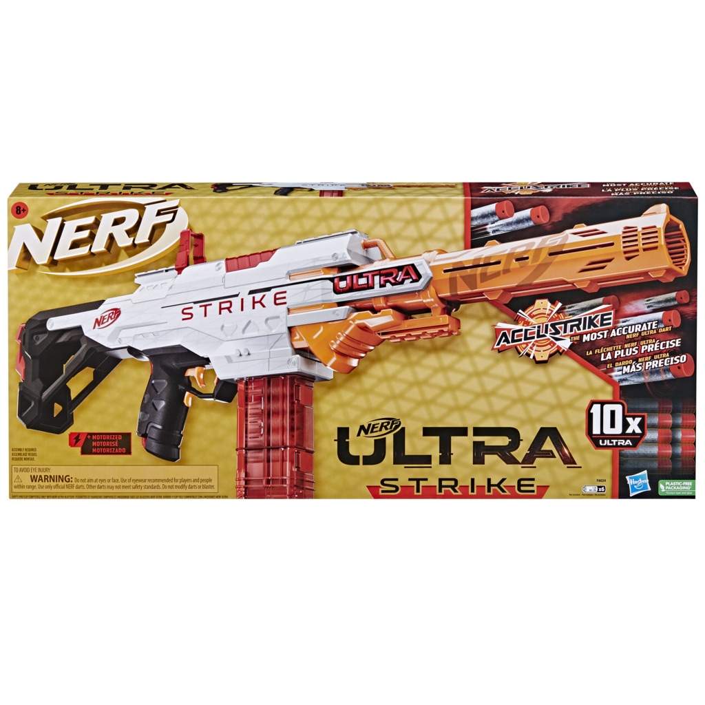 Nerf Ultra Strike Εκτοξευτής με 10 Βελάκια F6024U50 - NERF