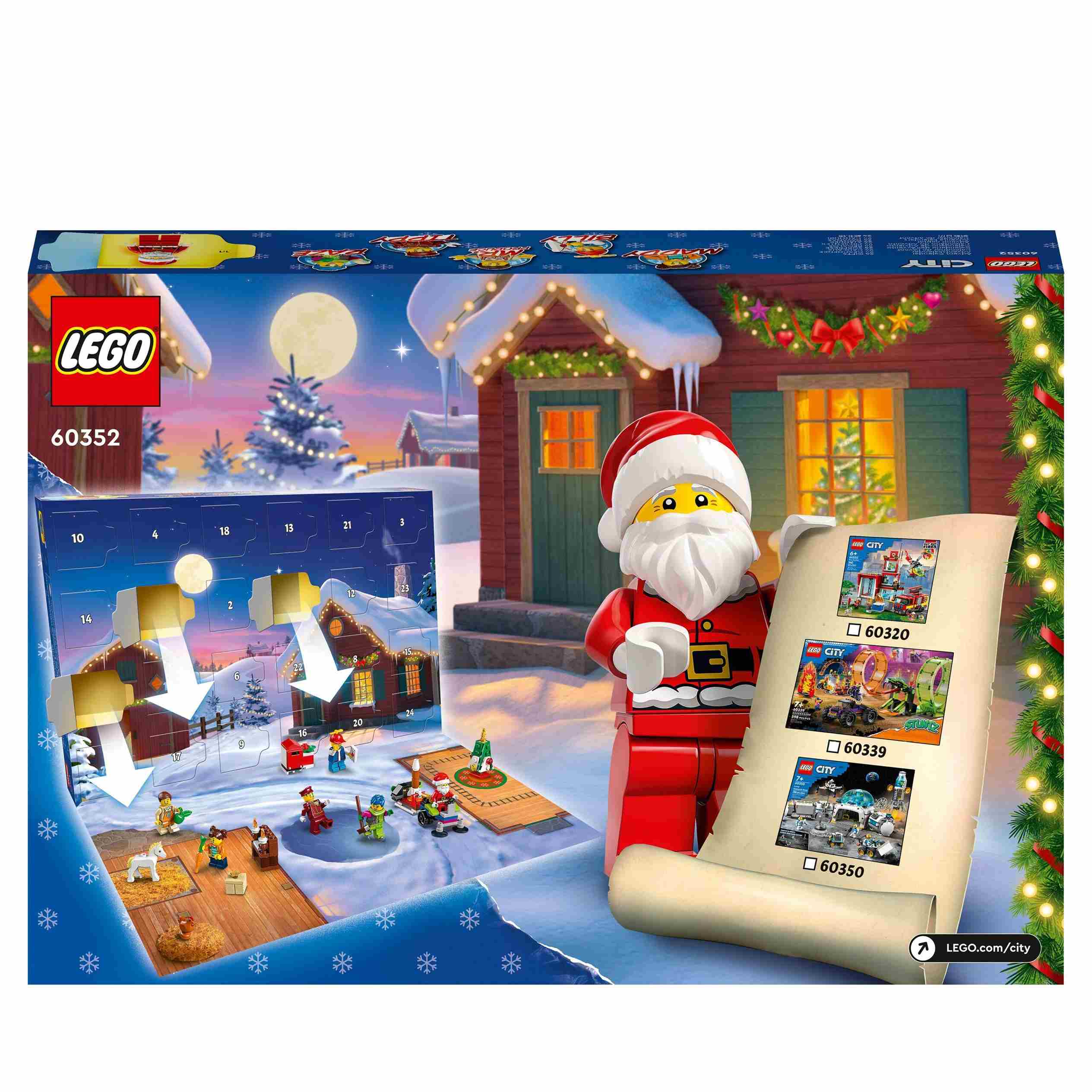 LEGO City Advent Calendar 2022 60352 - LEGO, LEGO City