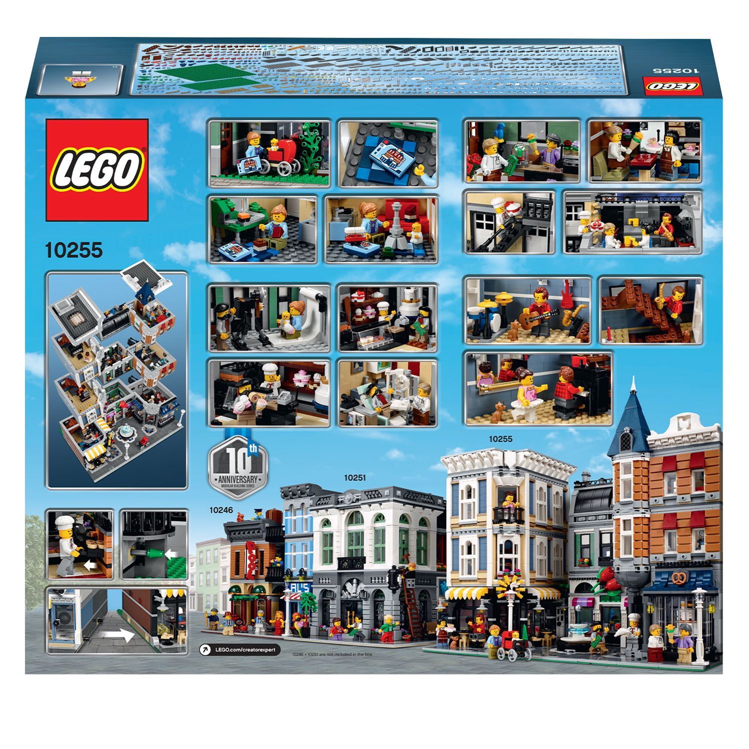 LEGO Icons Assembly Square 10255 - LEGO, LEGO Creator