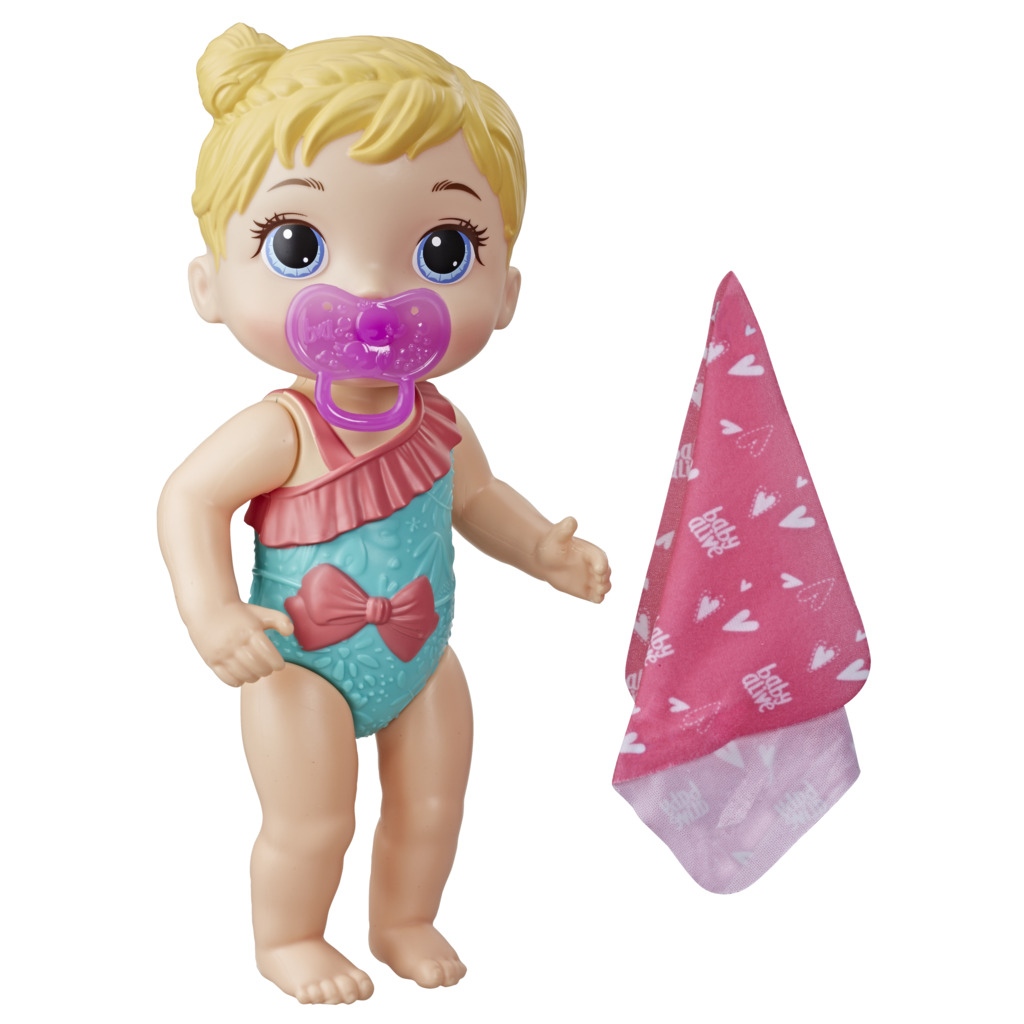 Baby Alive Κούκλα Splash 'n Snuggle Baby 2 Σχέδια E87165L0 - Baby Alive