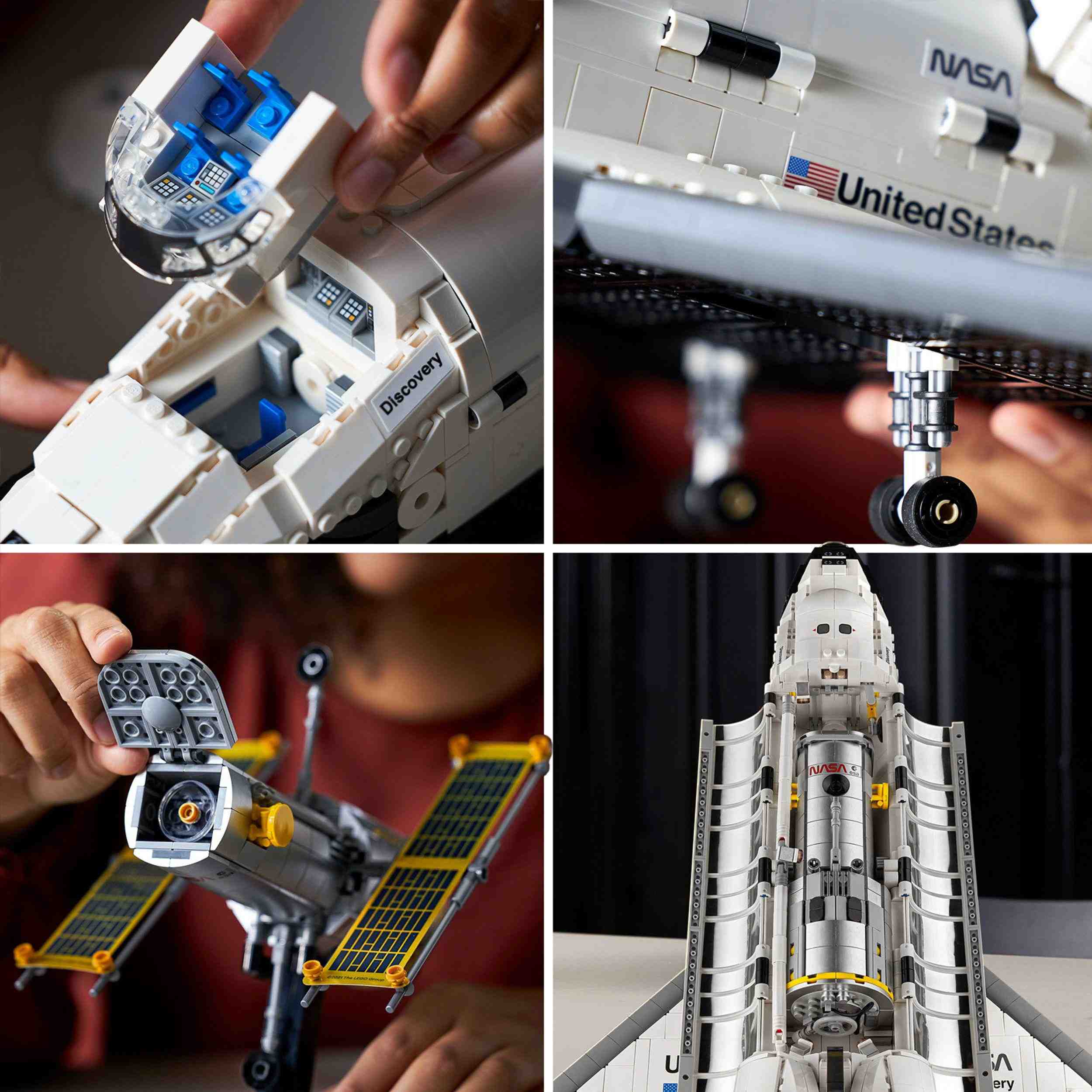 LEGO Icons Διαστημικό Λεωφορείο Discovery Της NASA 10283 - LEGO, LEGO Icons