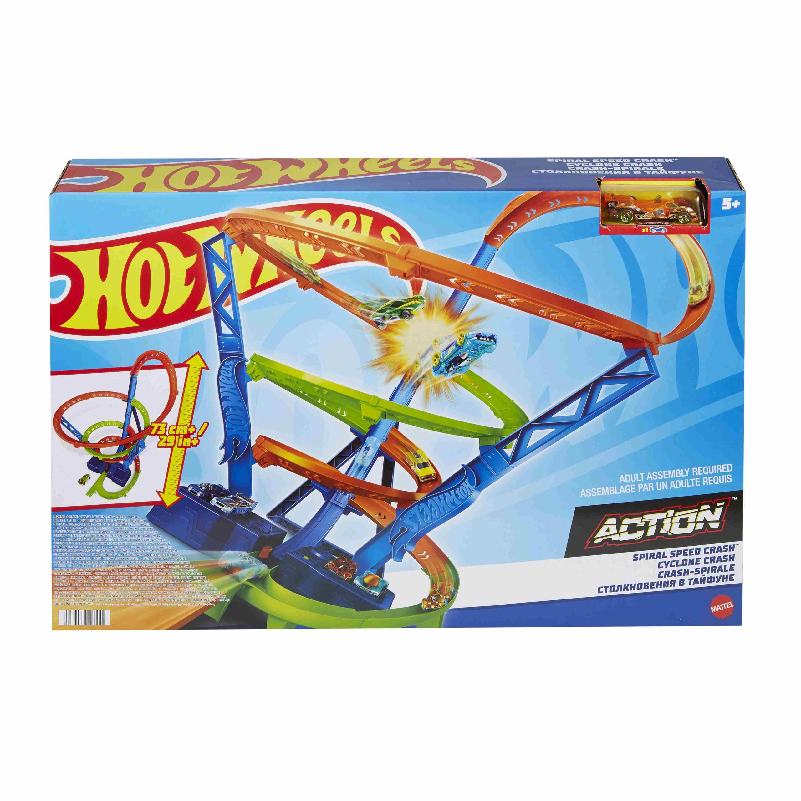 Hot Wheels Πίστα Τεράστιο Σπιράλ HGV67 - Hot Wheels