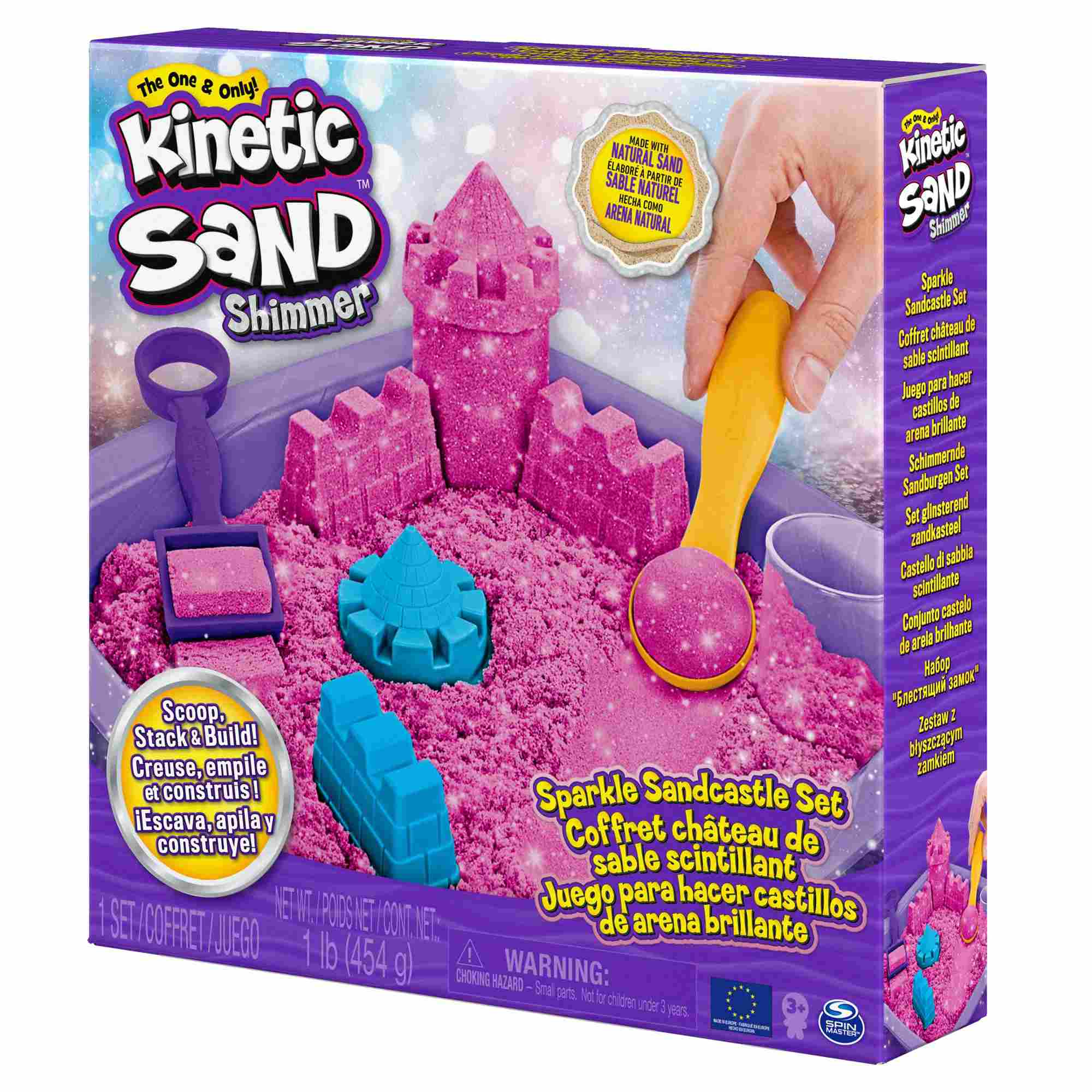 Kinetic Sand Γκλίτερ Ροζ 6063520 - Kinetic Sand