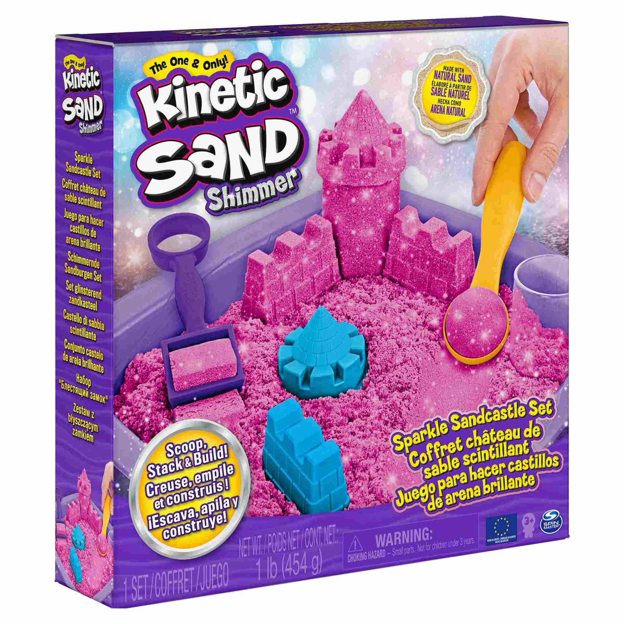 Kinetic Sand Γκλίτερ Ροζ 6063520 - Kinetic Sand