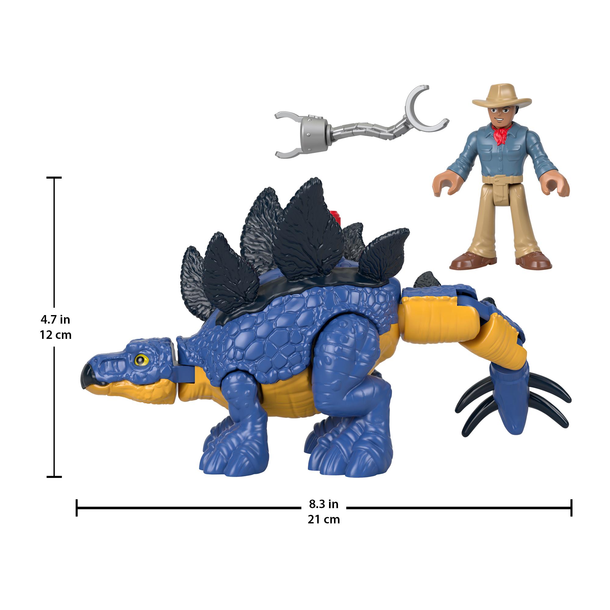 Fisher-Price Imaginext Jurassic World 3 Δεινόσαυρος και Φιγούρα 2 Σχέδια GVV65 - Fisher-Price, Imaginext