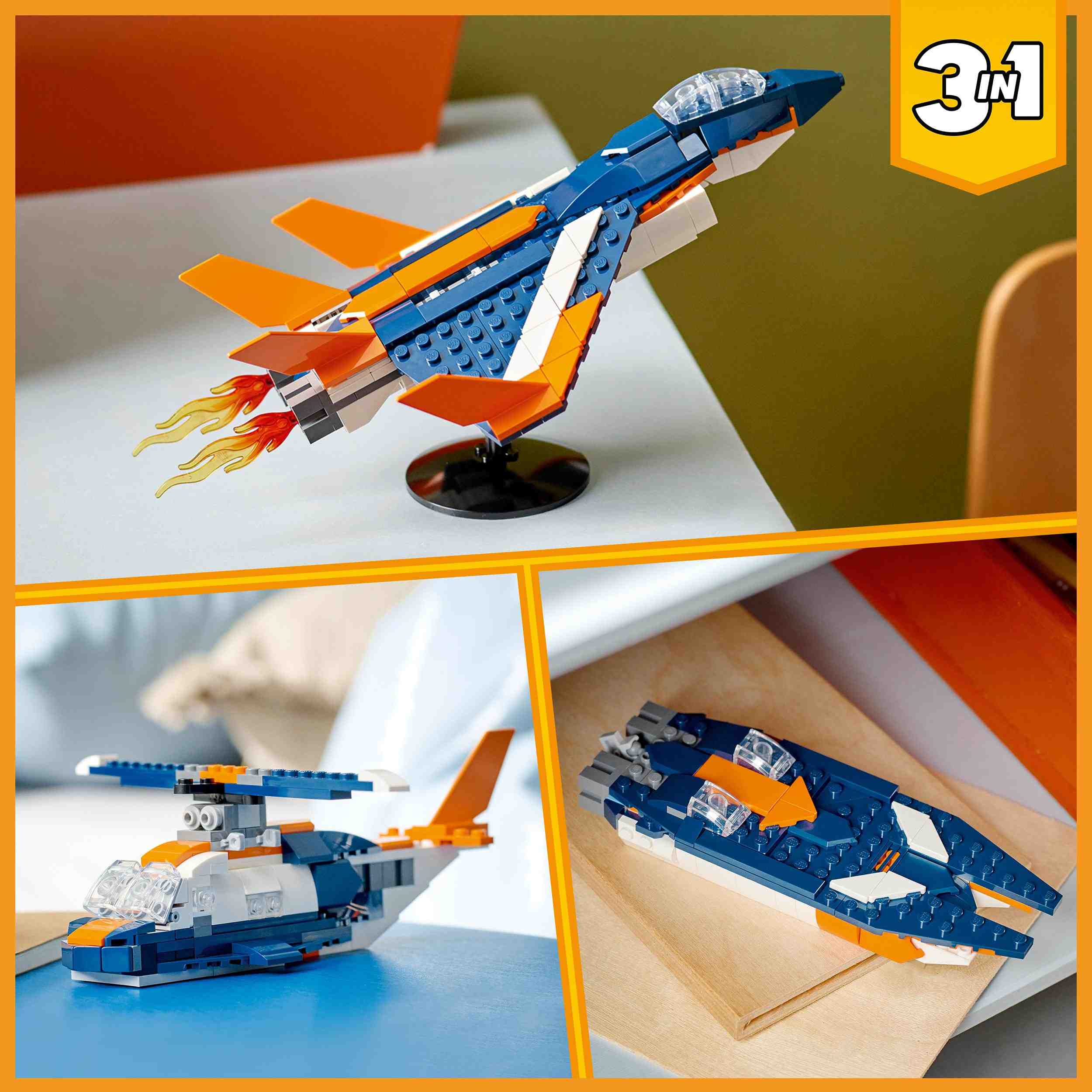 LEGO Creator Supersonic Jet 31126 - LEGO, LEGO Creator