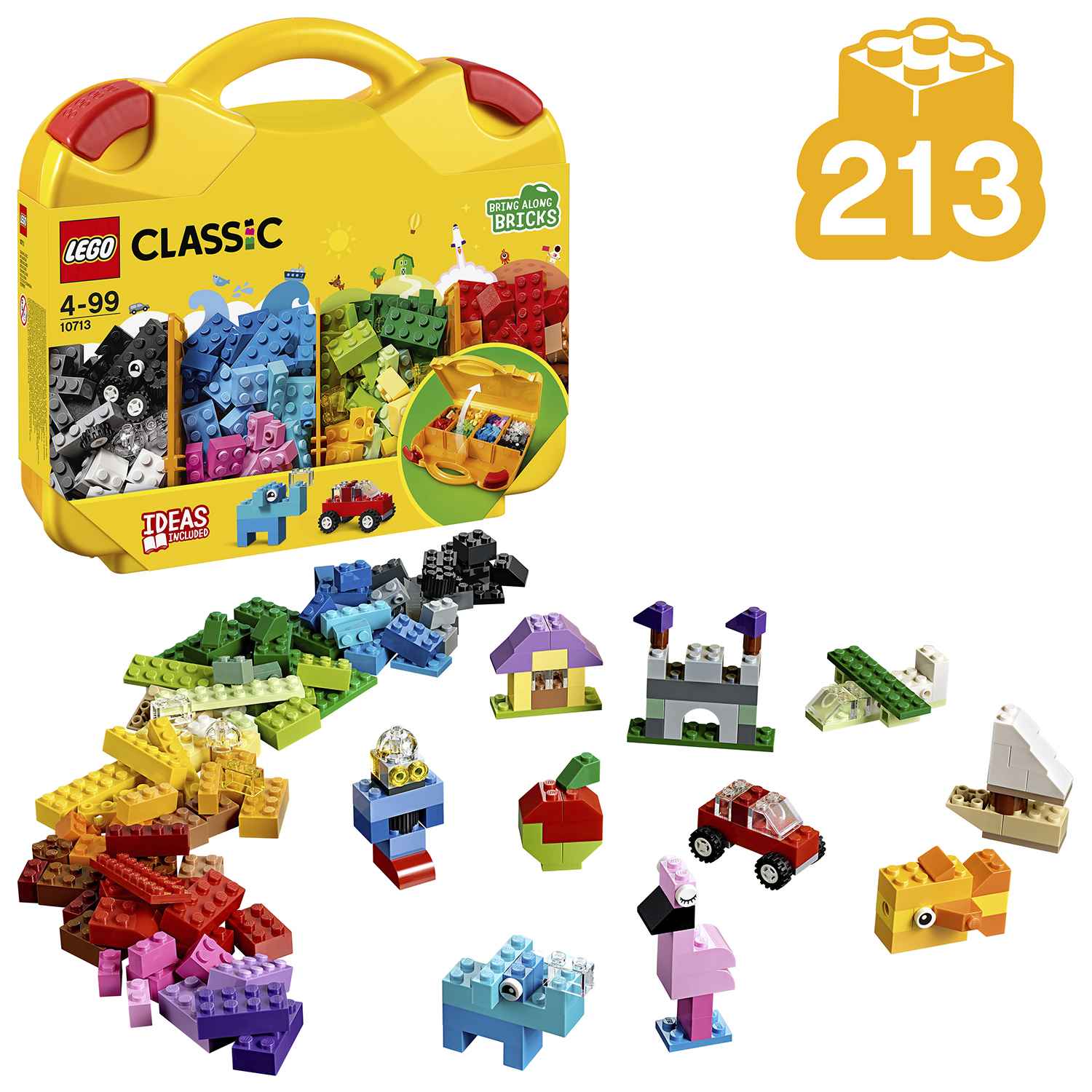 LEGO Classic Δημιουργικό Βαλιτσάκι 10713 - LEGO, LEGO Classic