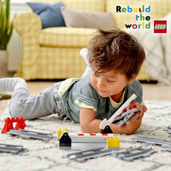 LEGO Duplo Σιδηροδρομικές Τροχιές 10882  Αγόρι, Κορίτσι 2-3 ετών, 3-4 ετών, 4-5 ετών LEGO, LEGO Duplo