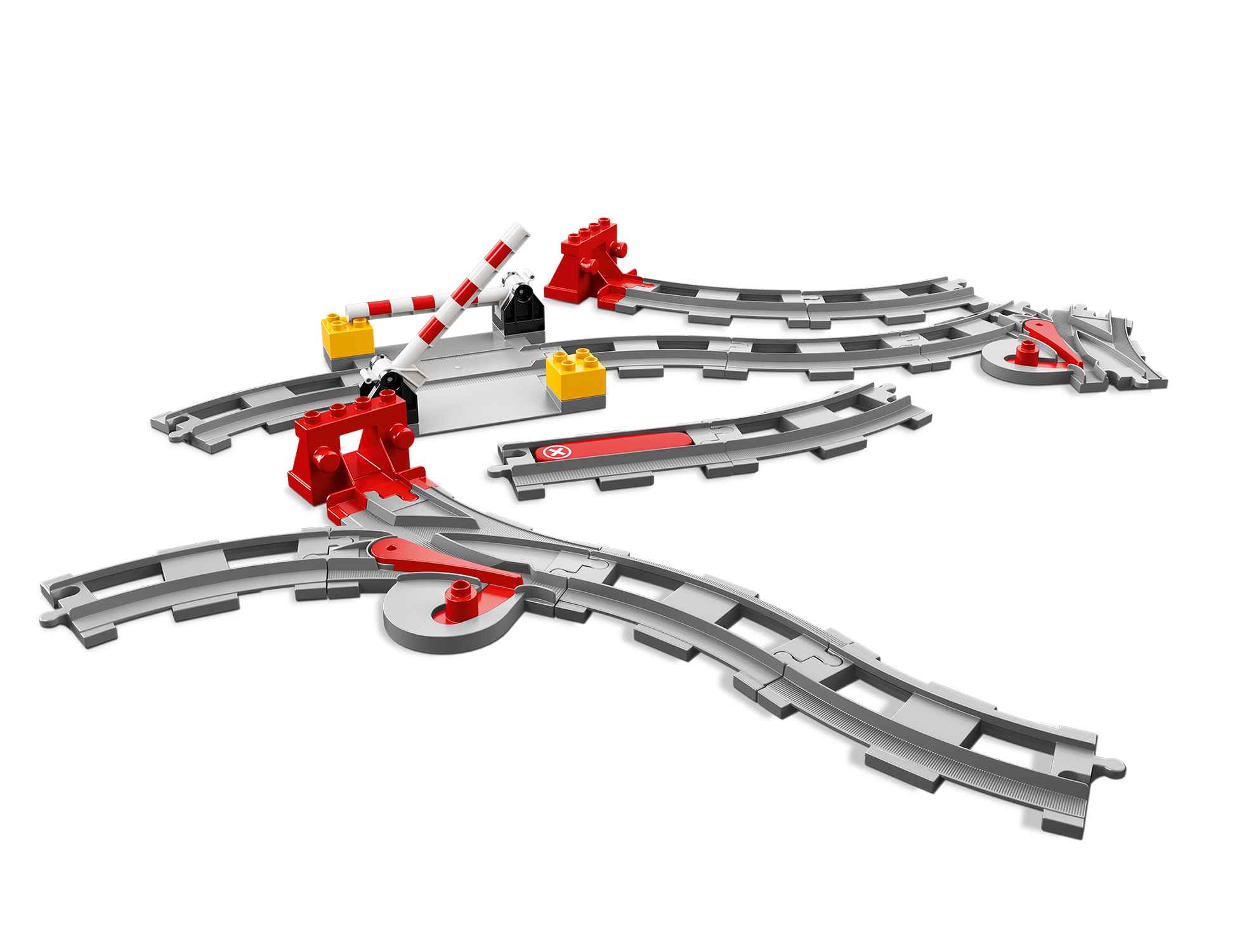 LEGO Duplo Σιδηροδρομικές Τροχιές 10882 - LEGO, LEGO Duplo