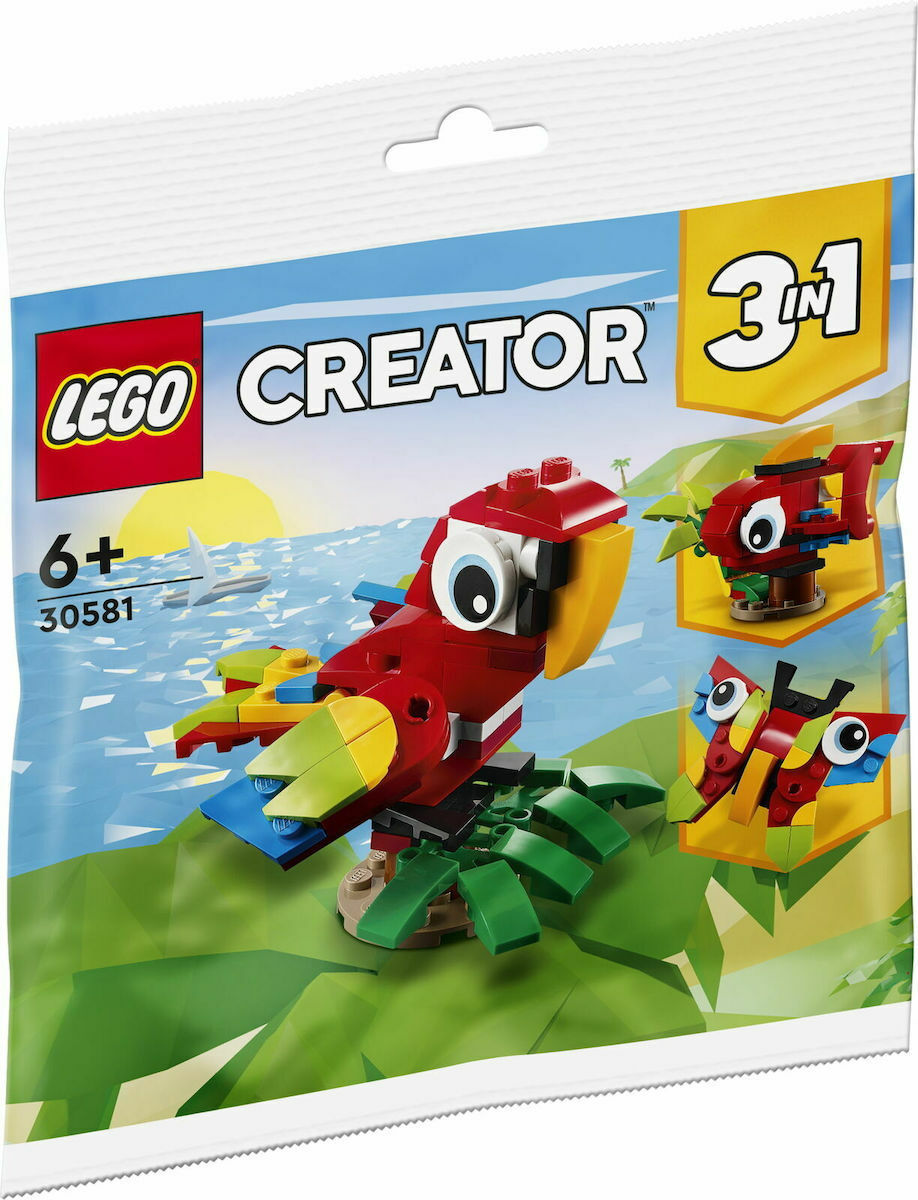 LEGO Creator 3-in-1: Tropical Parrot 30581 - LEGO, LEGO Creator