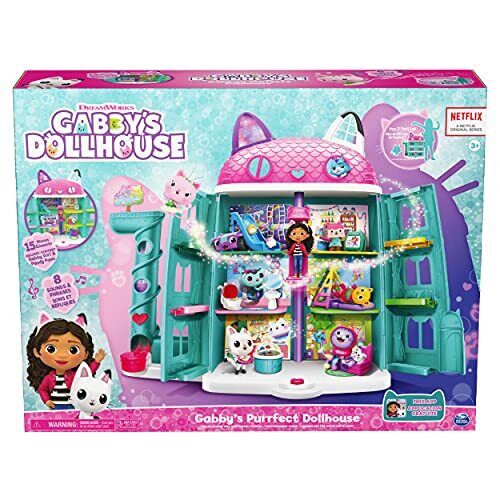 Gabby's Dollhouse - Κουκλόσπιτο Gabby's Purrfect Dollhouse 606041 - Gabby's Dollhouse