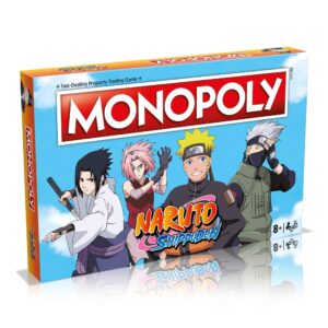 Winning Moves: Monopoly Naruto Board Game (WM00167-EN1) - Monopoly, Winning Moves