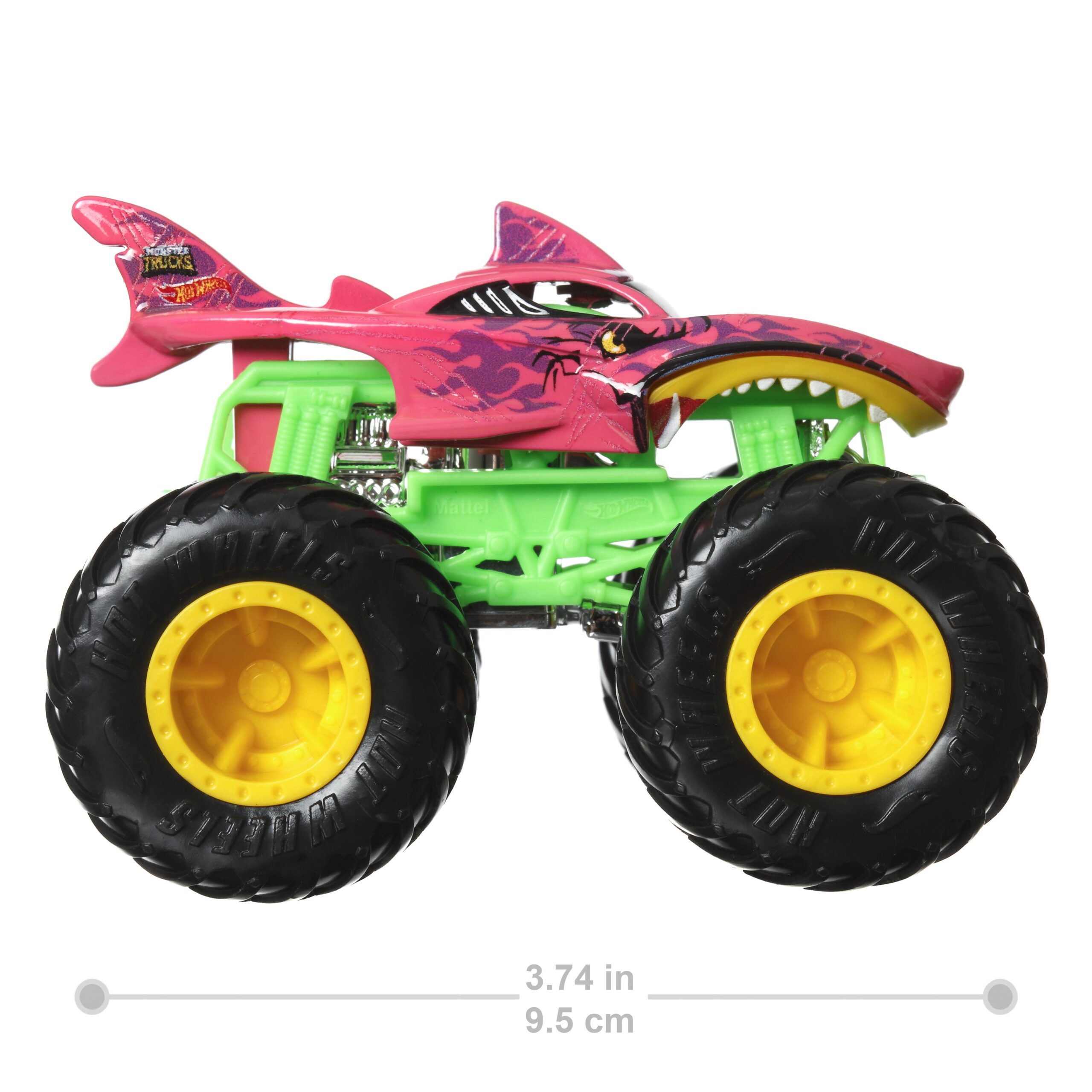 Hot Wheels Οχήματα Monster Trucks Χρωμοκεραυνοί 7 Σχέδια HGX06 - Hot Wheels