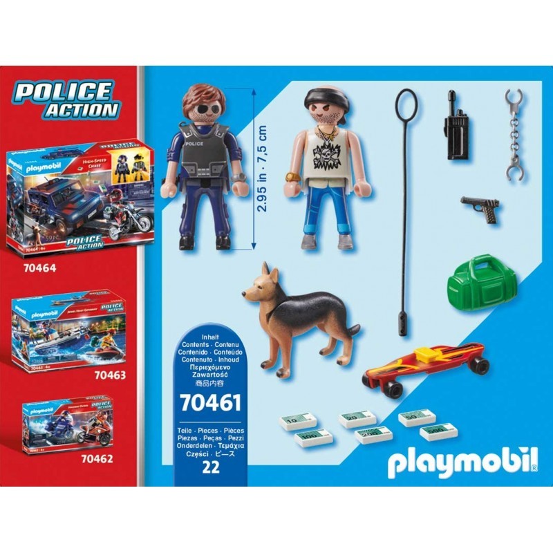 Playmobil City Action Κλέφτης και Αστυνόμος 70461 - Playmobil, Playmobil City Action