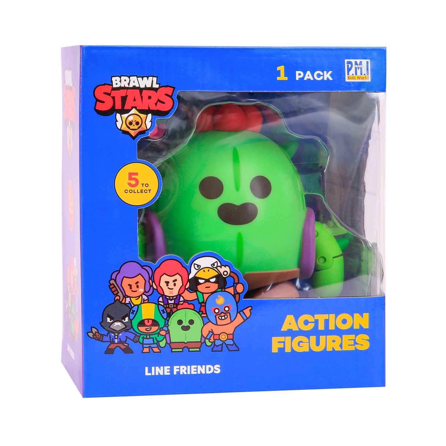 P.M.I. Brawl Stars Action Figures 11.5cm - 1 Pack (S1) (BRW6010) - Brawl Stars