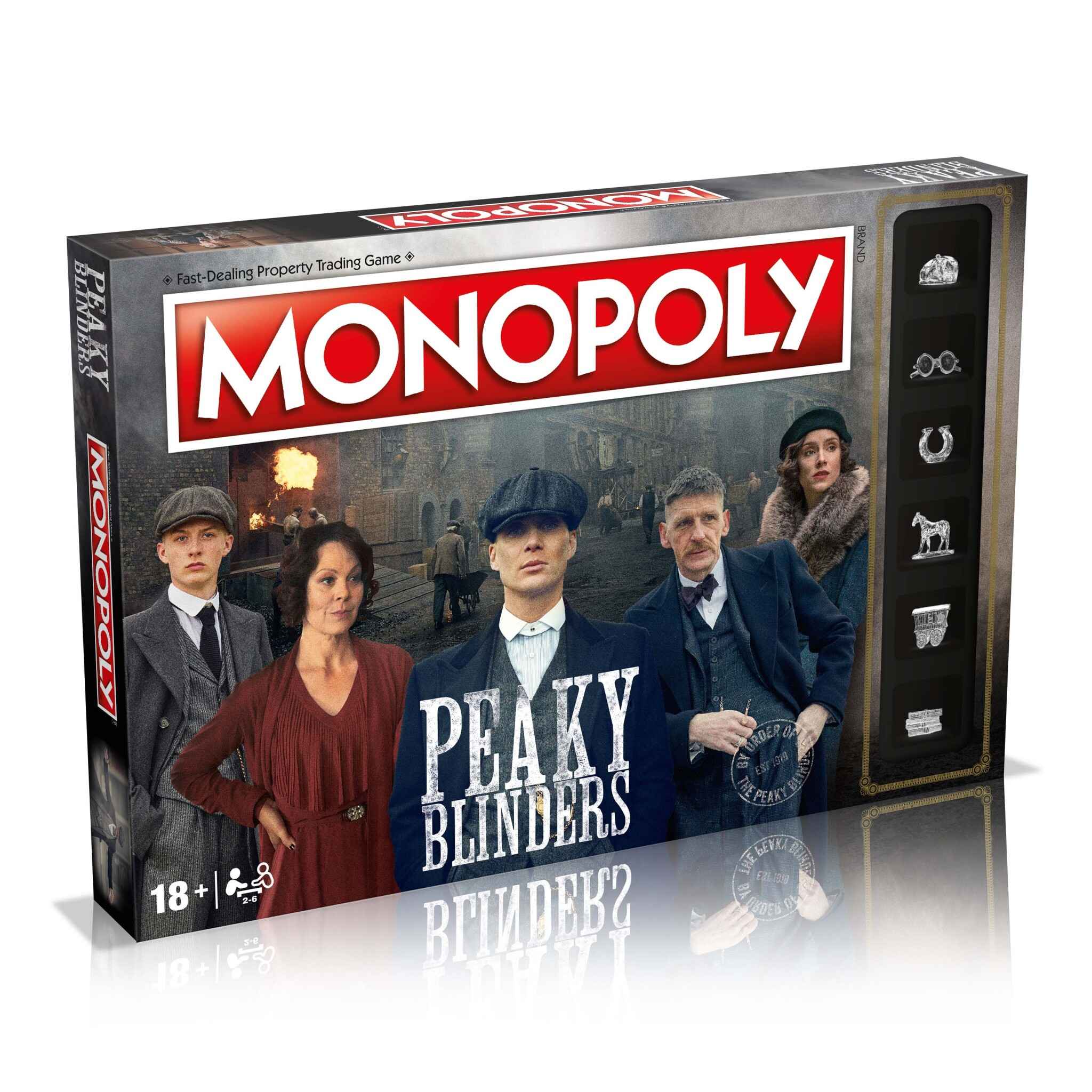 Winning Moves: Monopoly - Peaky Blinders Board Game (WM01739-EN1) - Monopoly, Winning Moves