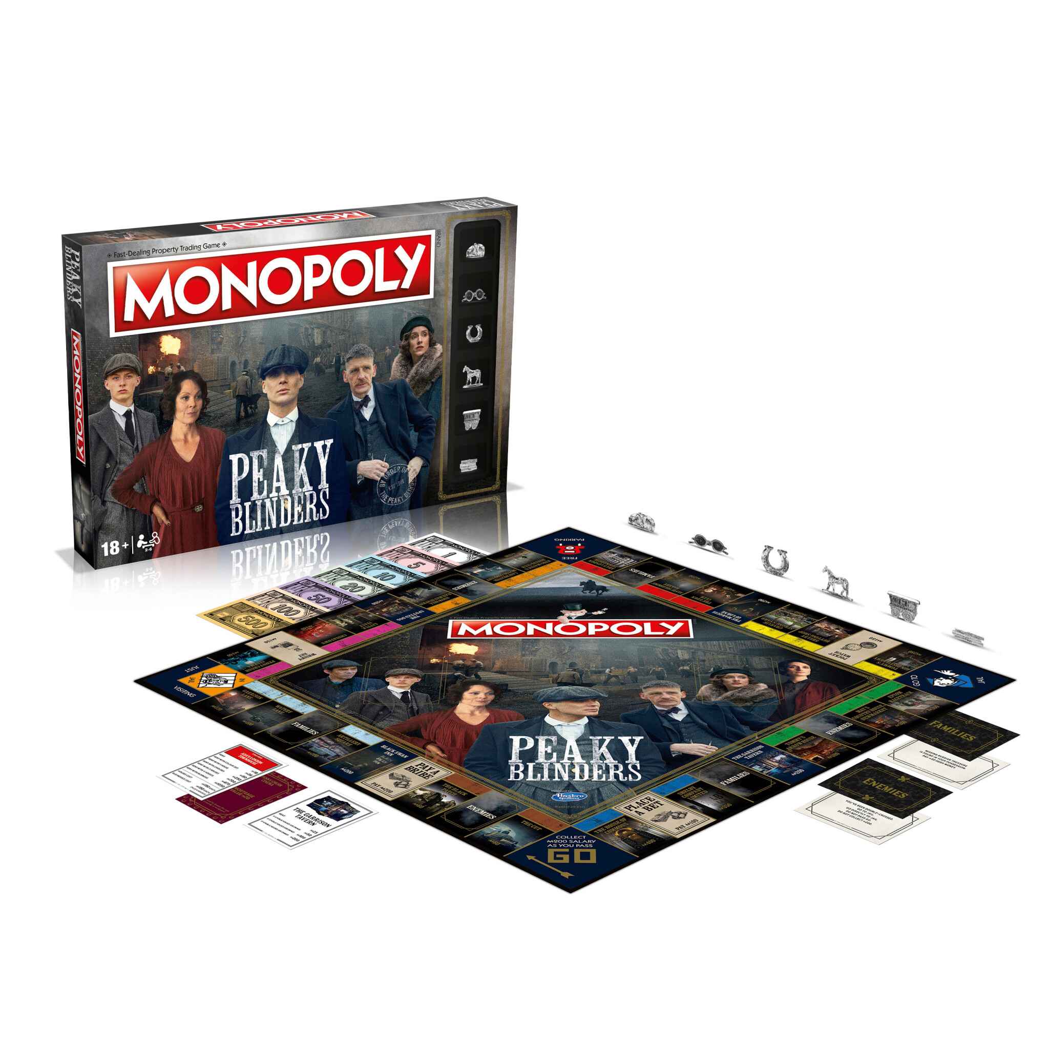 Winning Moves: Monopoly - Peaky Blinders Board Game (WM01739-EN1) - Monopoly, Winning Moves