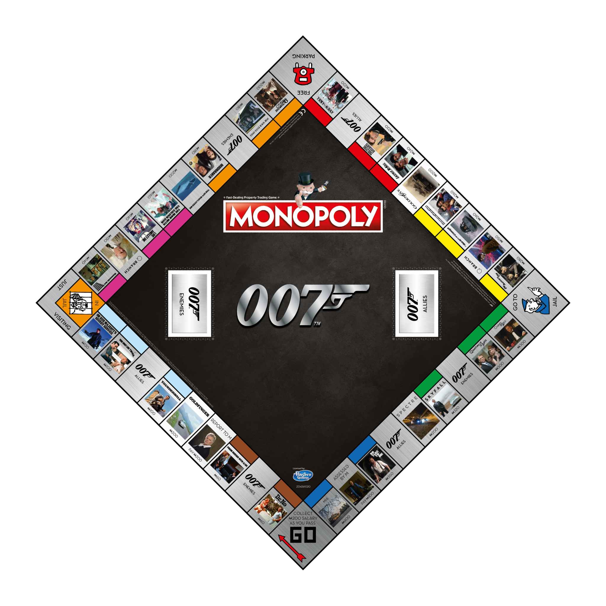 Winning Moves: Monopoly - James Bond 007 (WM00354-EN1) - Monopoly, Winning Moves
