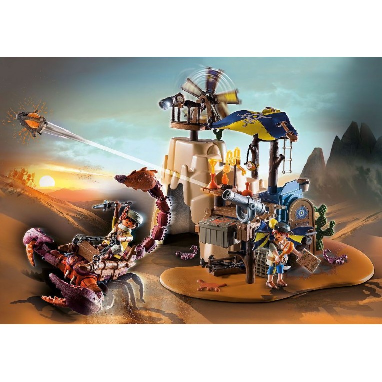 Playmobil Novelmore Sal'ahari Sands - Μυστική Βάση Με Γιγάντιο Σκορπιό 71024 - Playmobil, Playmobil Novelmore