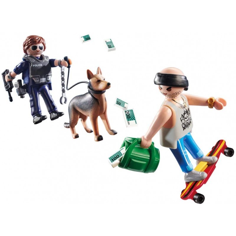 Playmobil City Action Κλέφτης και Αστυνόμος 70461 - Playmobil, Playmobil City Action