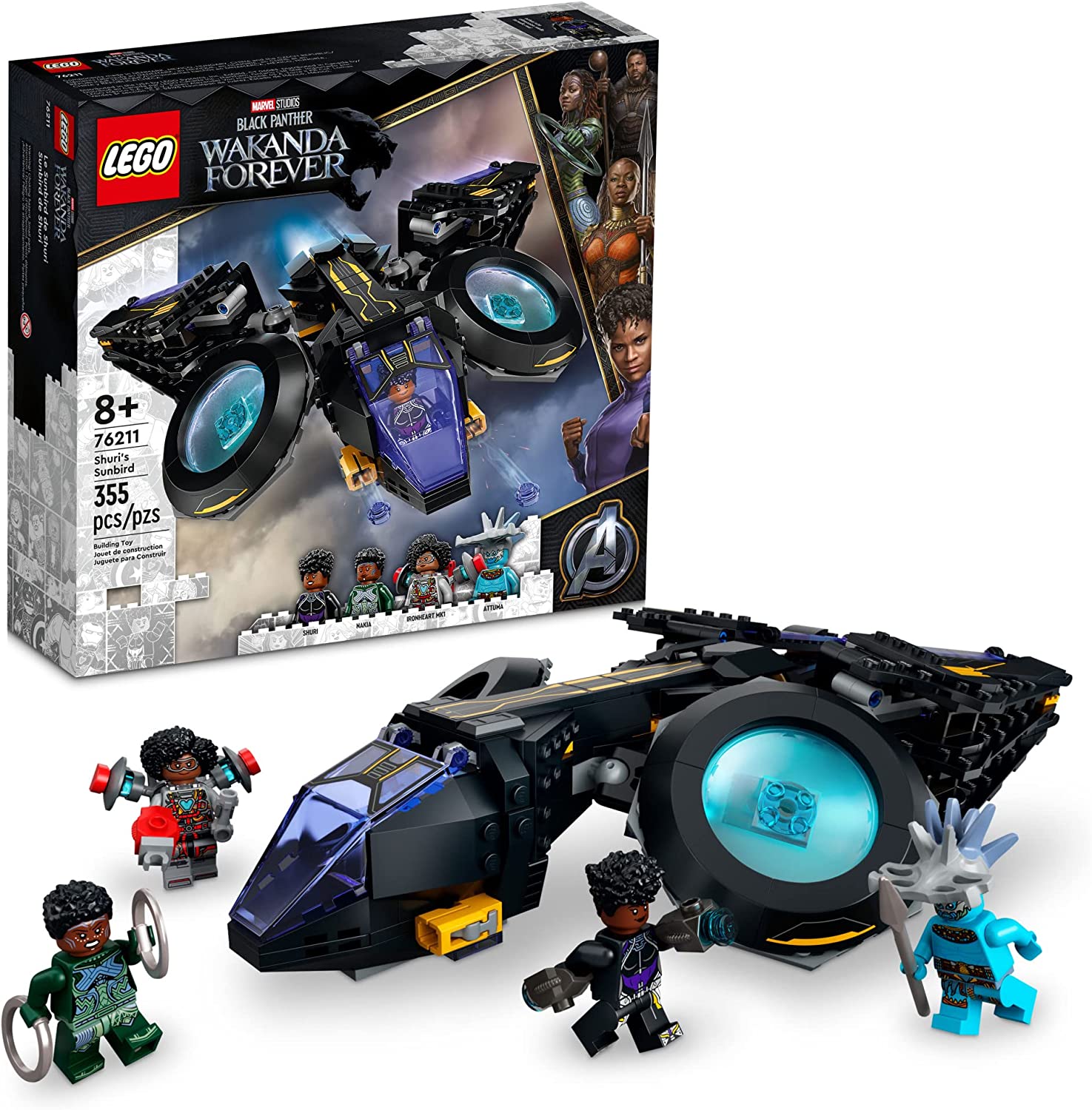 LEGO Super Heroes Black Panther Shuri's Sunbird 76211 - LEGO, LEGO Super Heroes