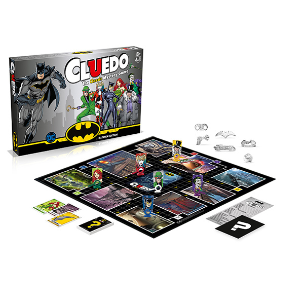 Winning Moves: Cluedo - Batman Edition Board Game (WM00839-EN1) - Winning Moves