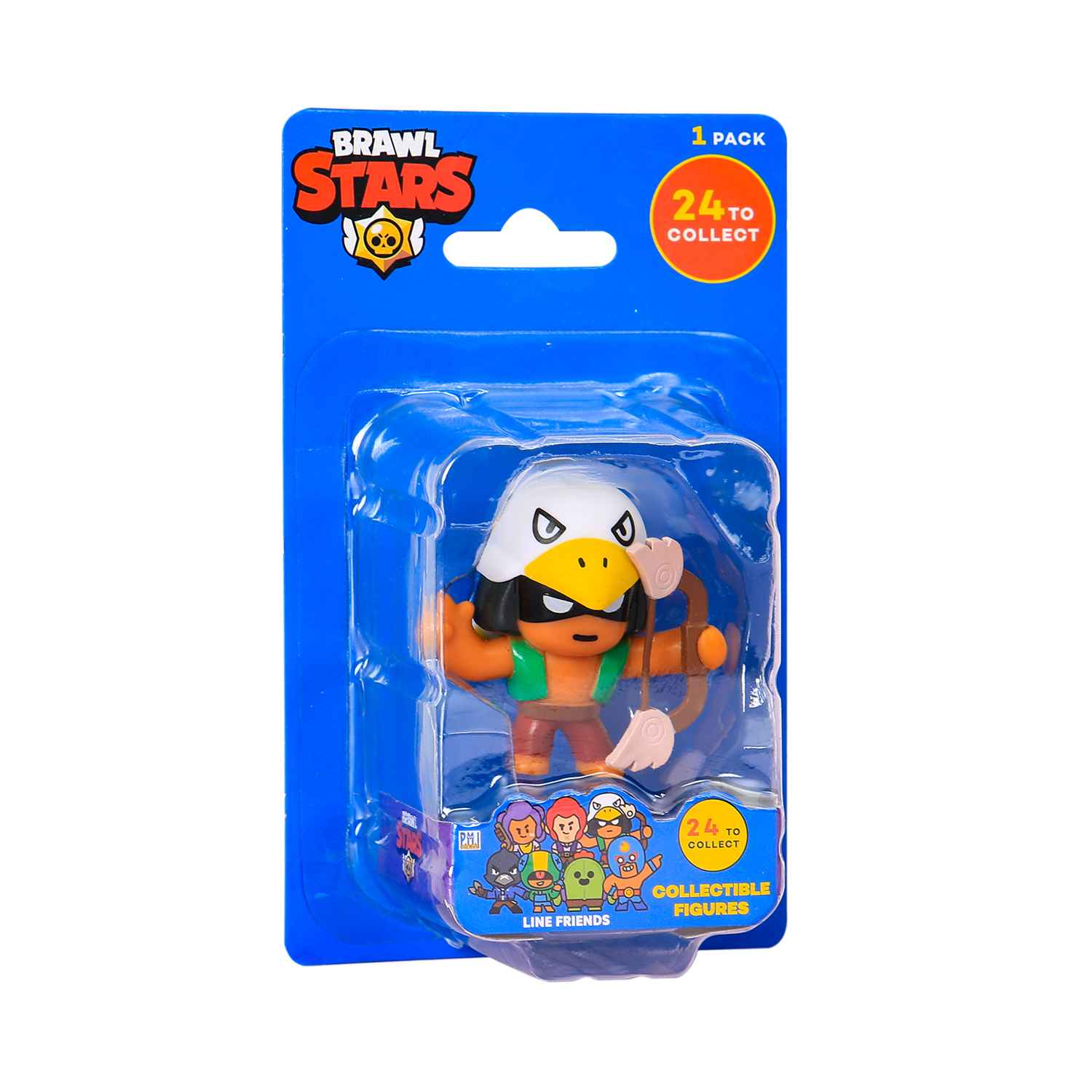 P.M.I. Brawl Stars Collectible Figure - 1 Pack (S1) (BRW2010) - Brawl Stars