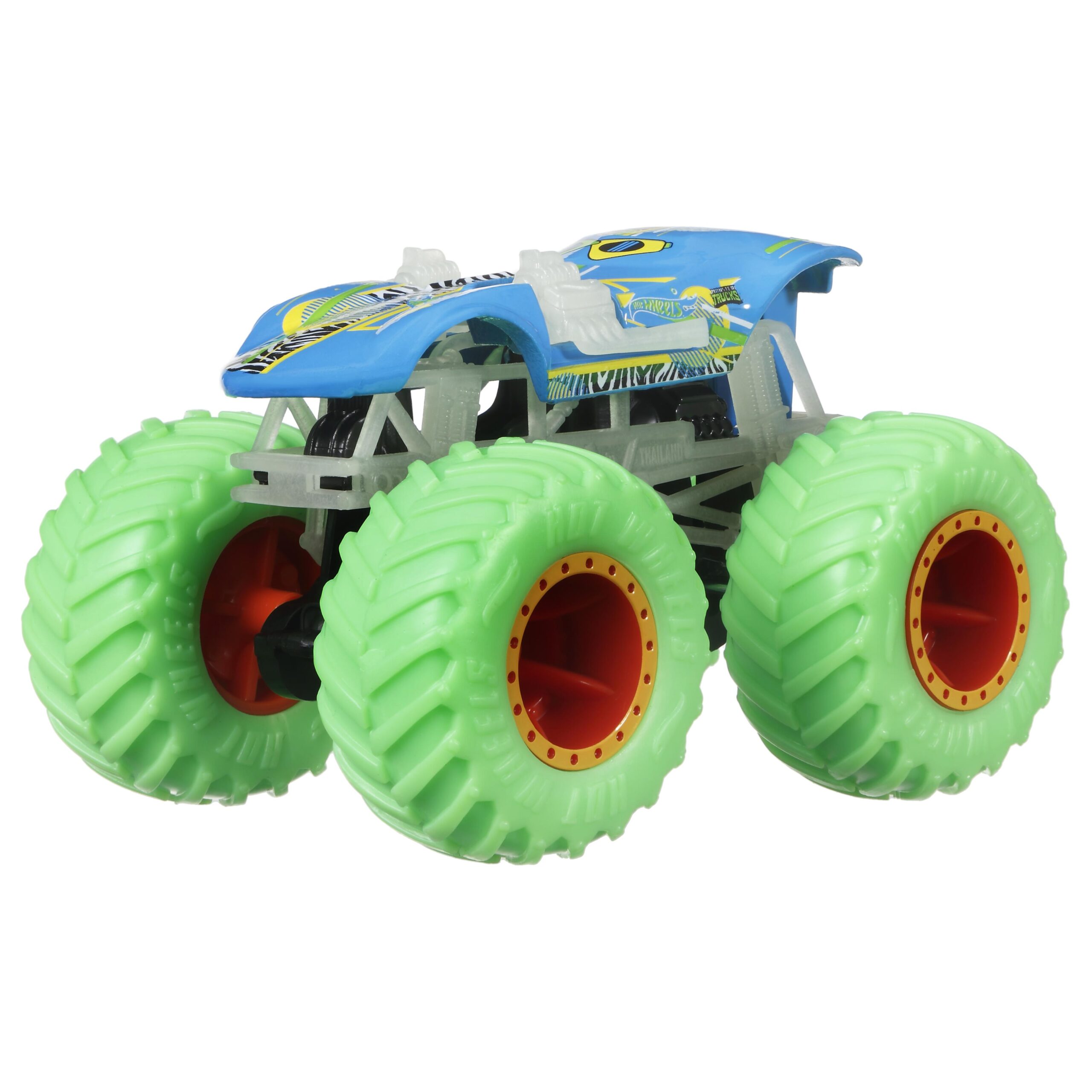 Hot Wheels Οχήματα Monster Trucks Glow-in-the Dark Διάφορα Σχέδια HCB50 - Hot Wheels