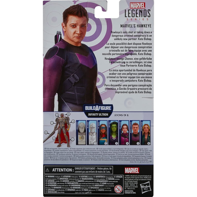 Hasbro Fans - Disney Marvel Legends Series: Hawkeye - Marvel's Hawkeye (Excl.) (F3855) - Hasbro Fans