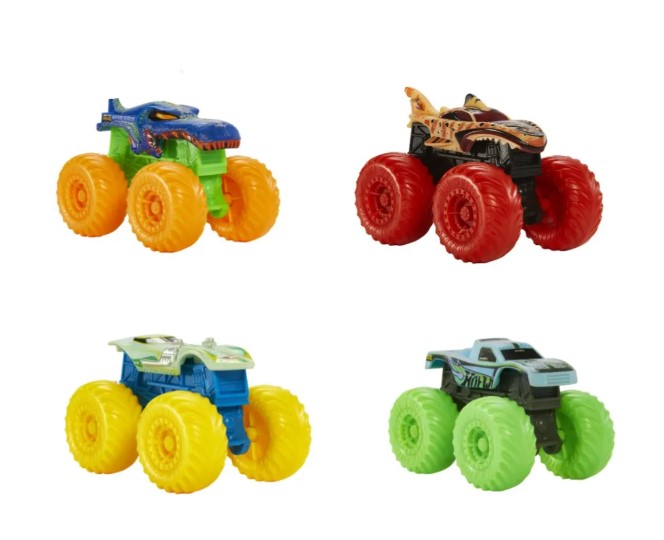 Hot Wheels Οχήματα Monster Trucks Color Reveal 1τμχ HJF39 - Hot Wheels