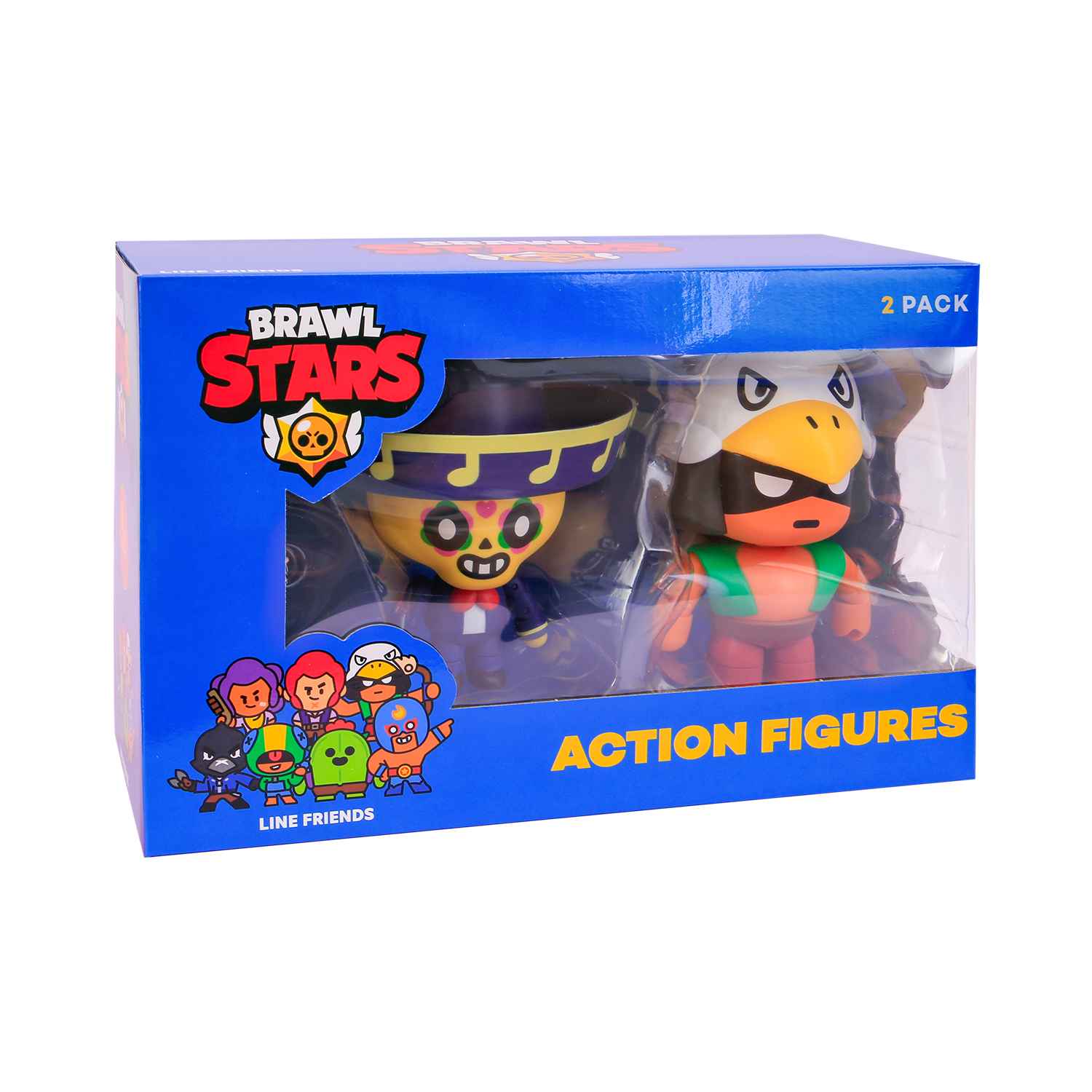 P.M.I. Brawl Stars Action Figures 16.5cm - 2 Pack (S1) (BRW6550) - Brawl Stars