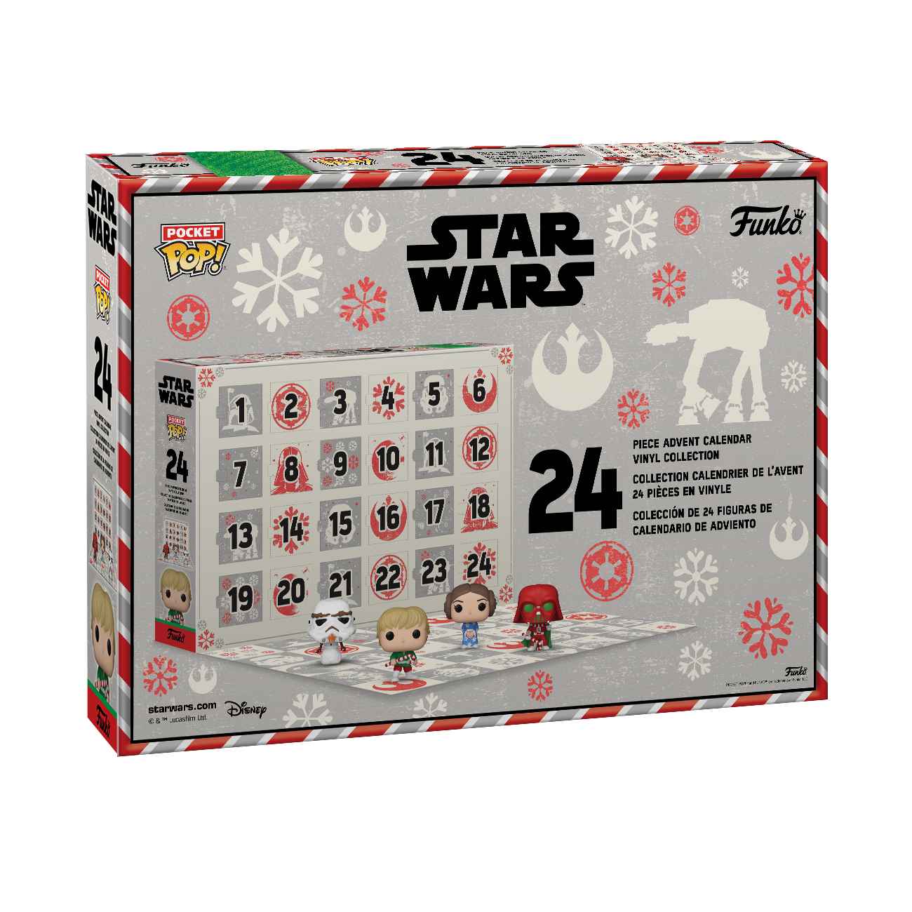 Funko Pocket Pop! Advent Calendar: Star Wars Holiday 2022 Vinyl Collection 075969 - Funko Pop!