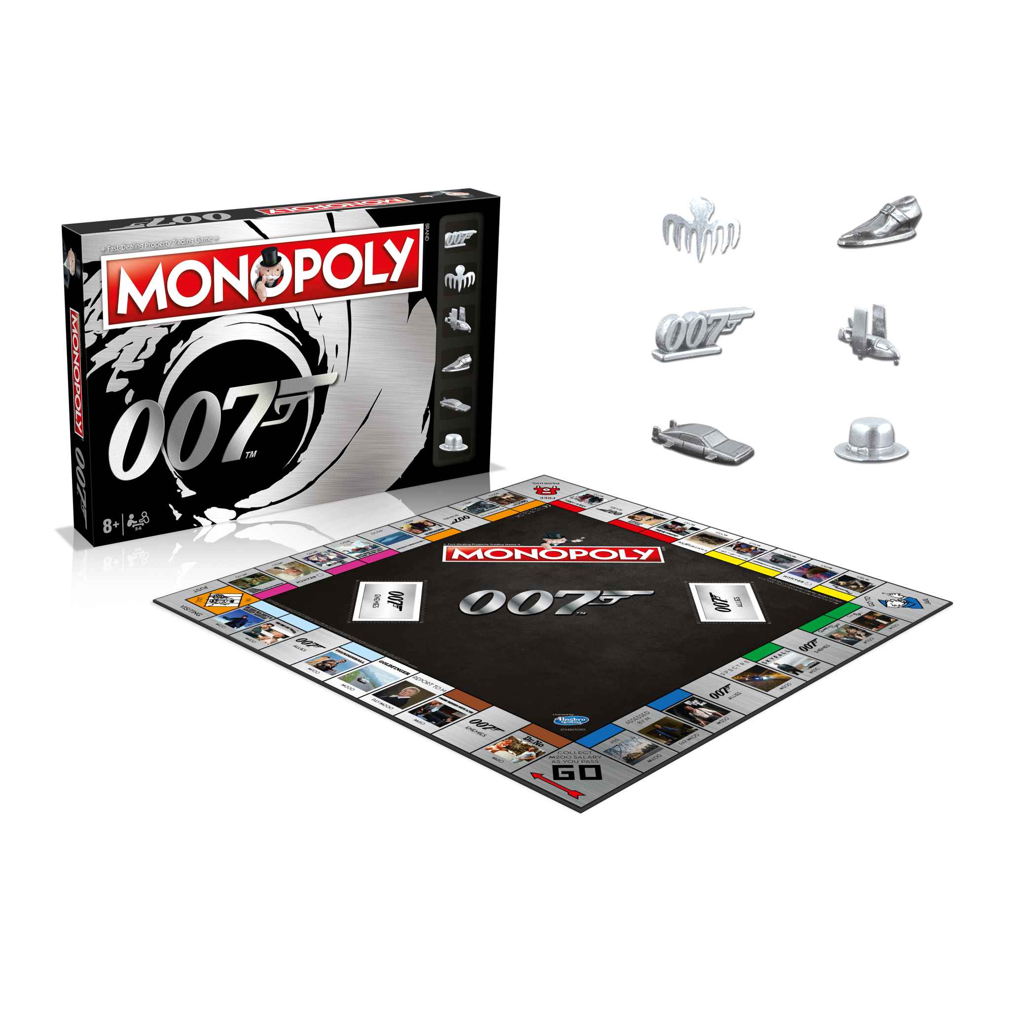 Winning Moves: Monopoly - James Bond 007 (WM00354-EN1) - Monopoly, Winning Moves