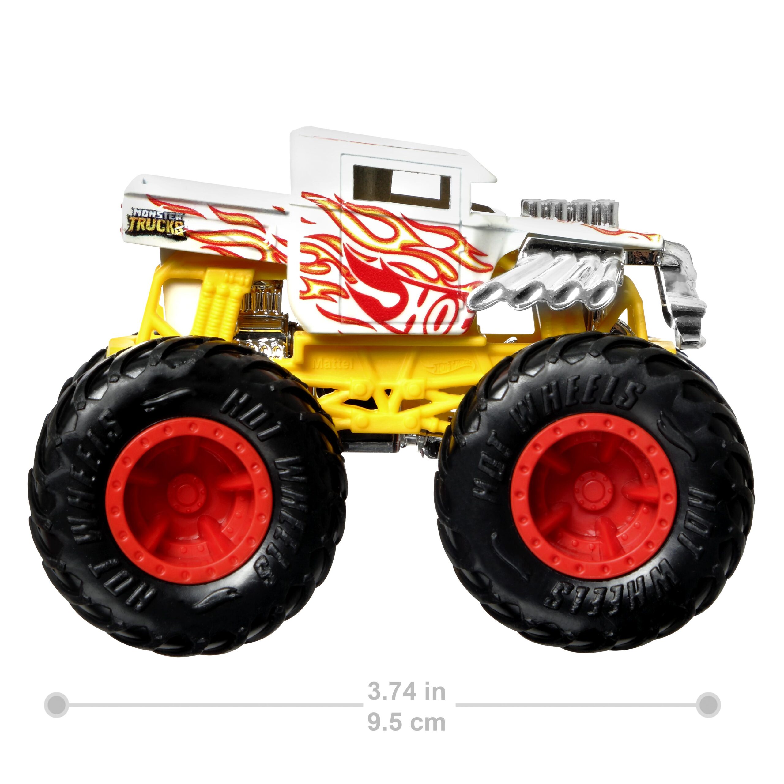 Hot Wheels Οχήματα Monster Trucks Χρωμοκεραυνοί 7 Σχέδια HGX06 - Hot Wheels