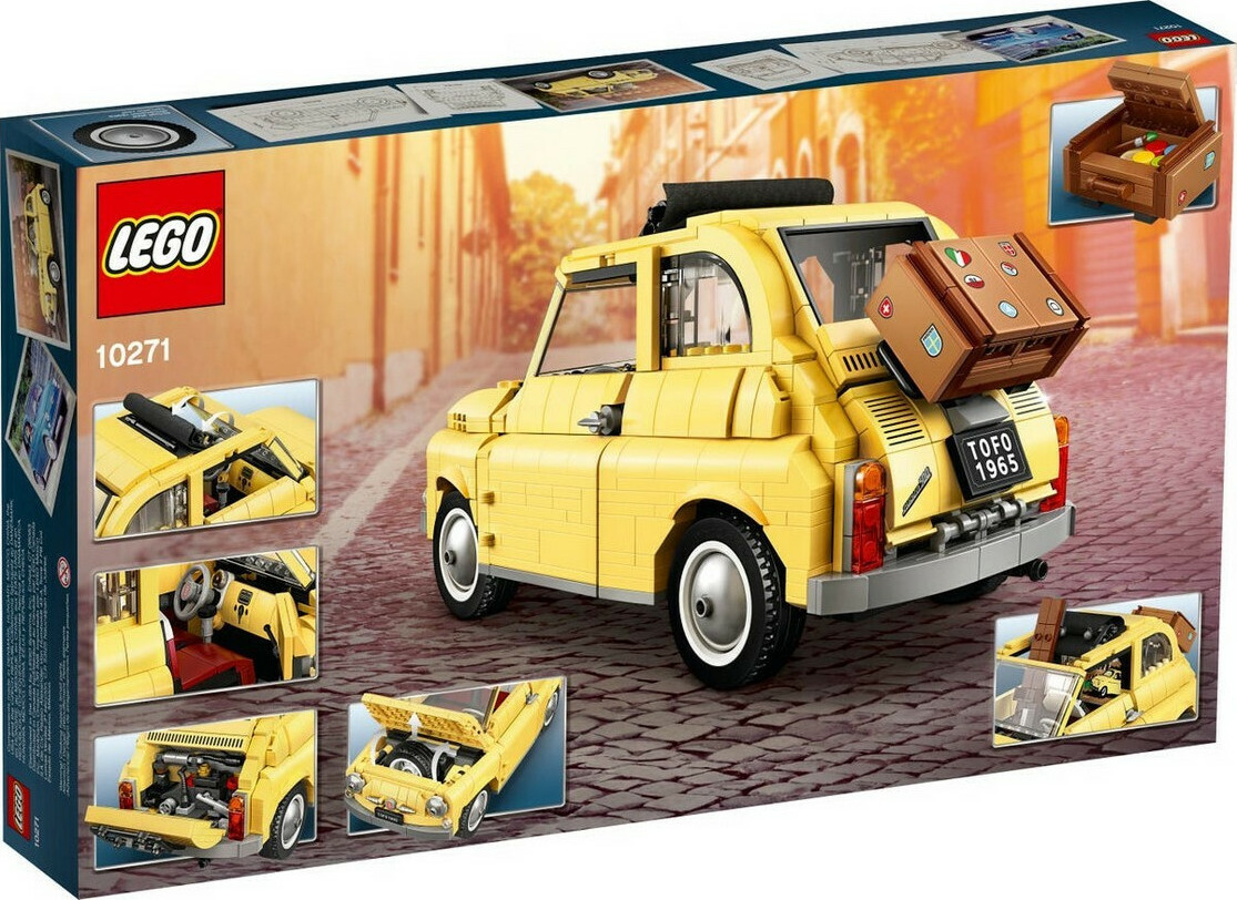 LEGO Creator Expert Fiat 500 Classic Car 10271 - LEGO, LEGO Creator