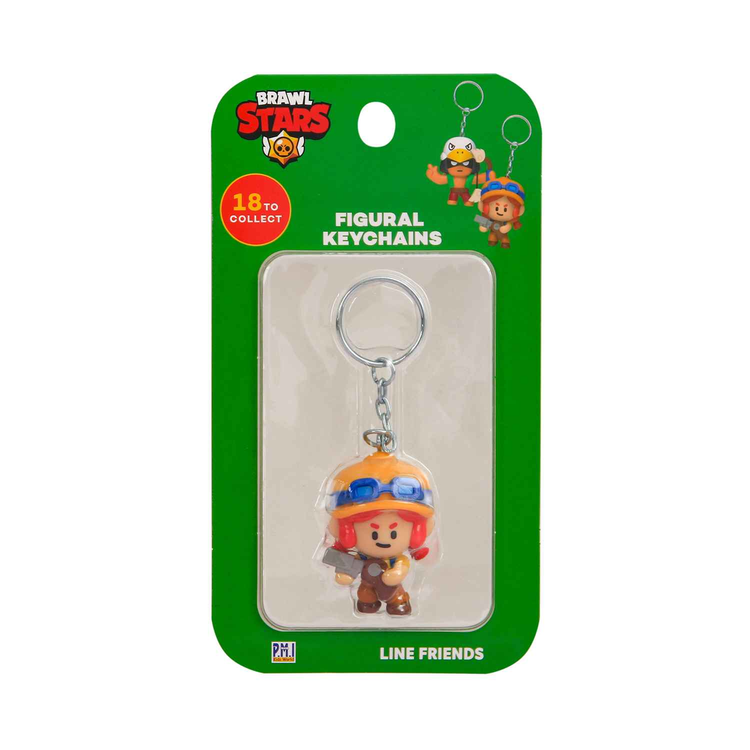 P.M.I. Brawl Stars Figural Μπρελόκ - 1 Pack (S1) (BRW8010) - Brawl Stars