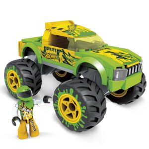 Mega Hot Wheels Monster Trucks Gunkster & Race Ace 3 Σχέδια HHW80 - Hot Wheels, Mega Bloks